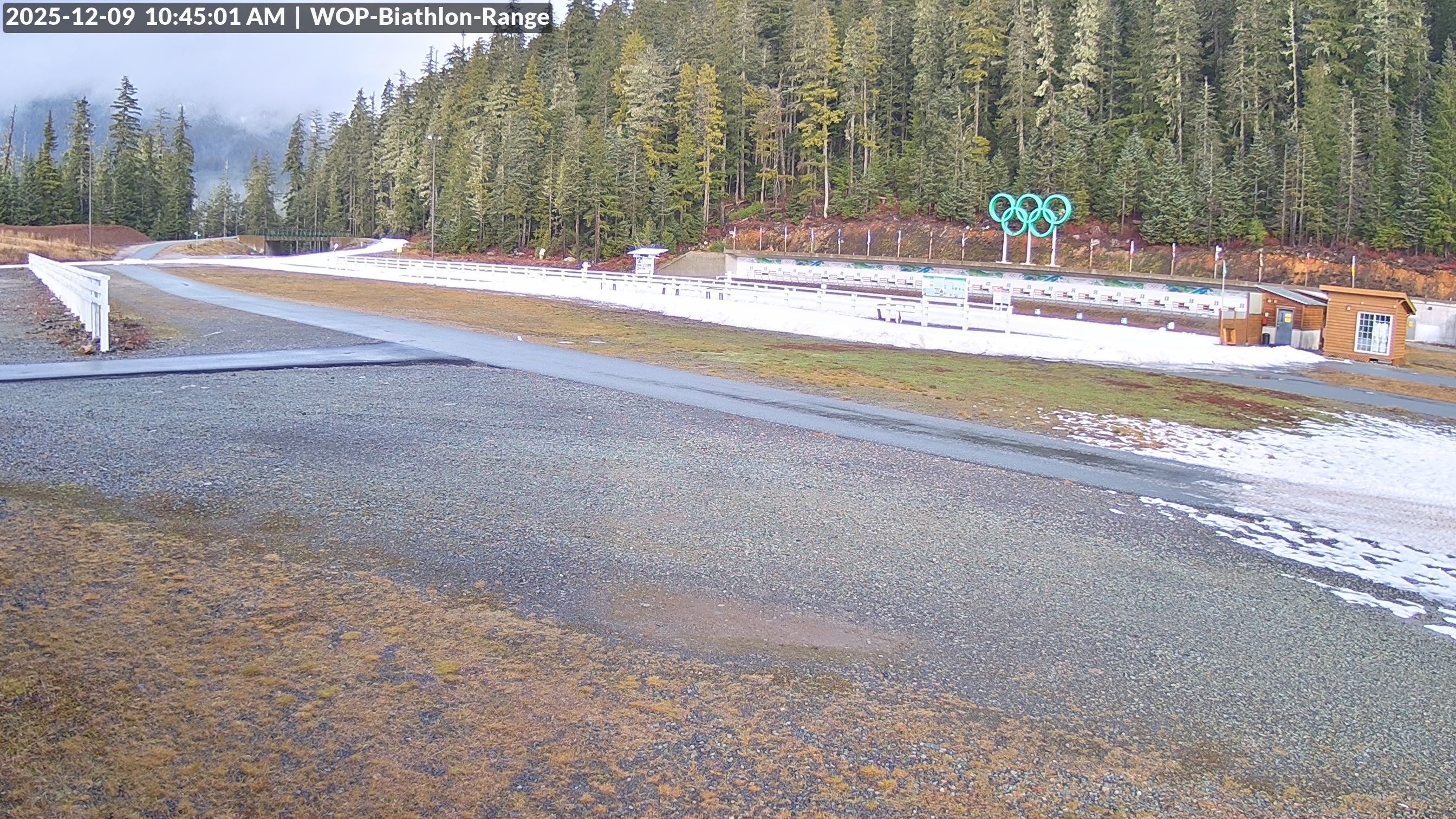 View looking North East to the Olympic Biathlon Range