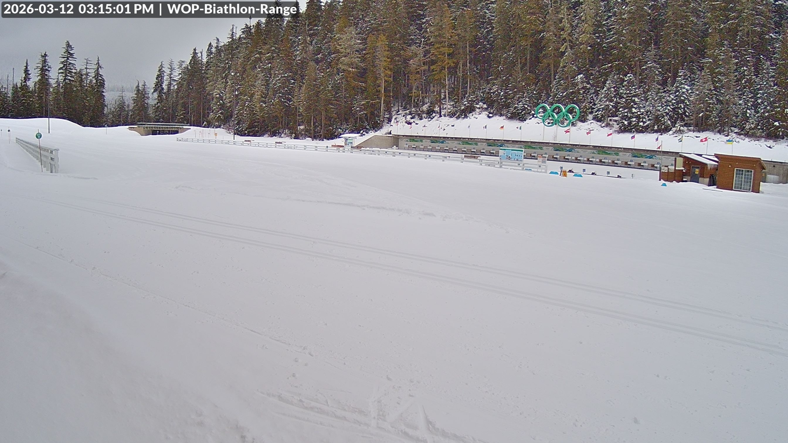 View looking North East to the Olympic Biathlon Range
