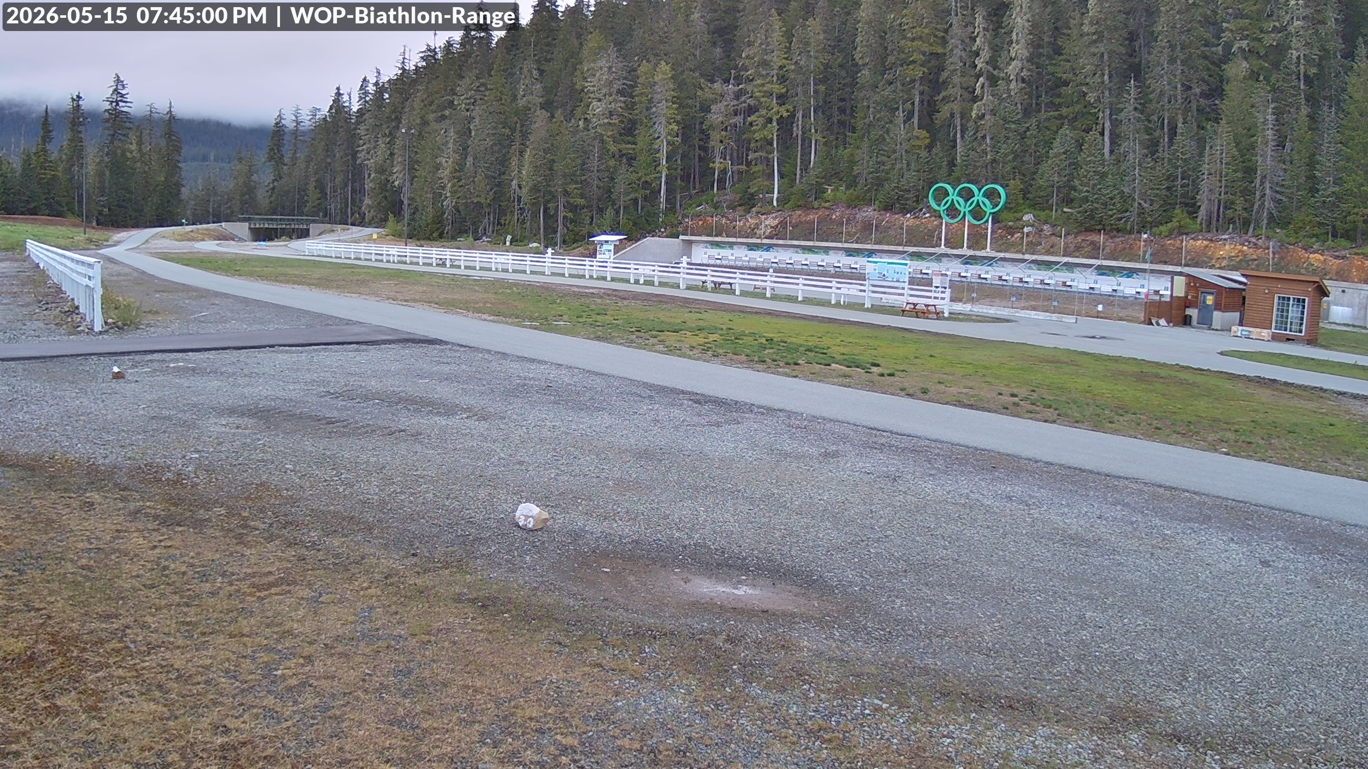 View looking North East to the Olympic Biathlon Range