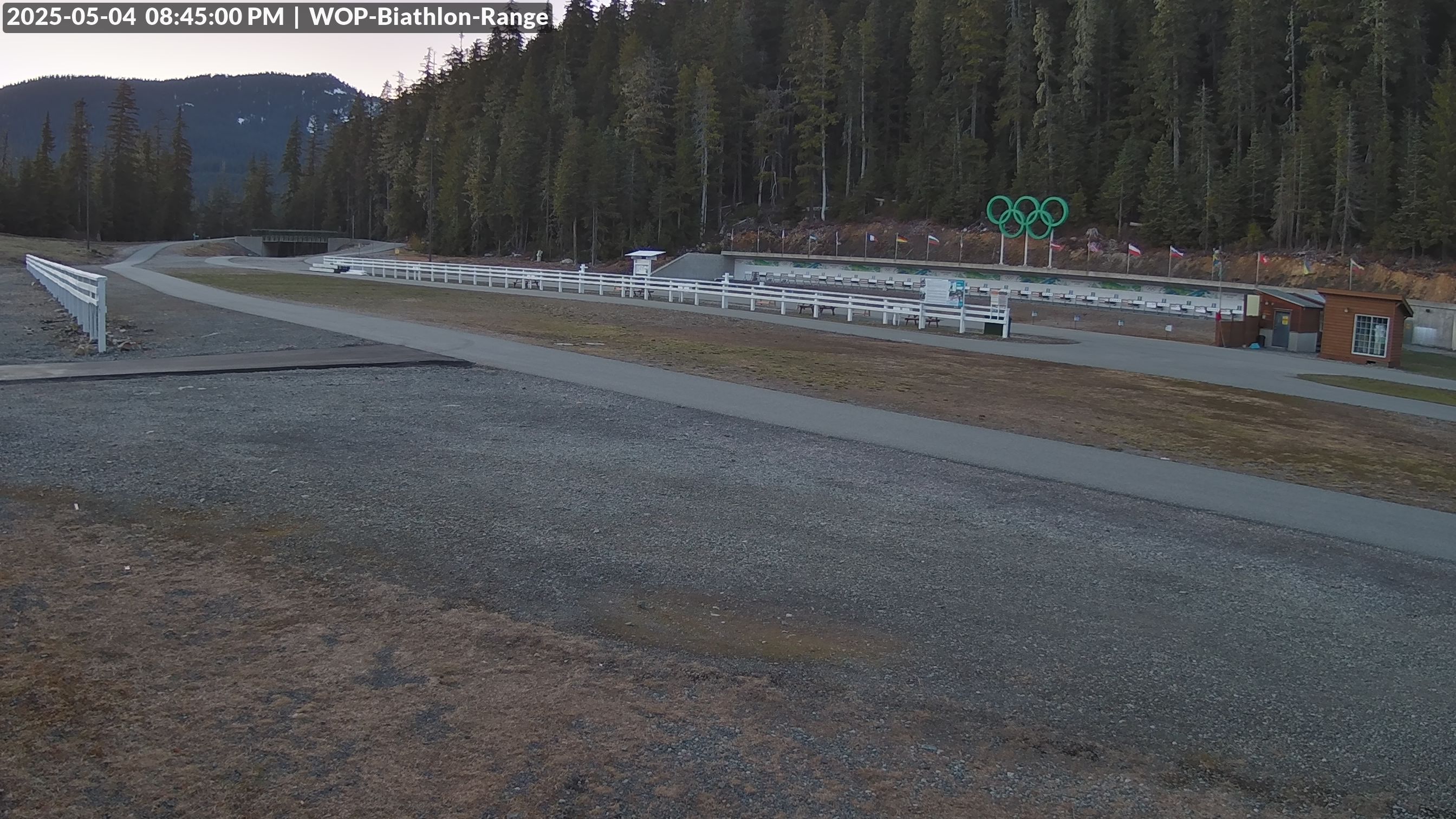 View looking North East to the Olympic Biathlon Range