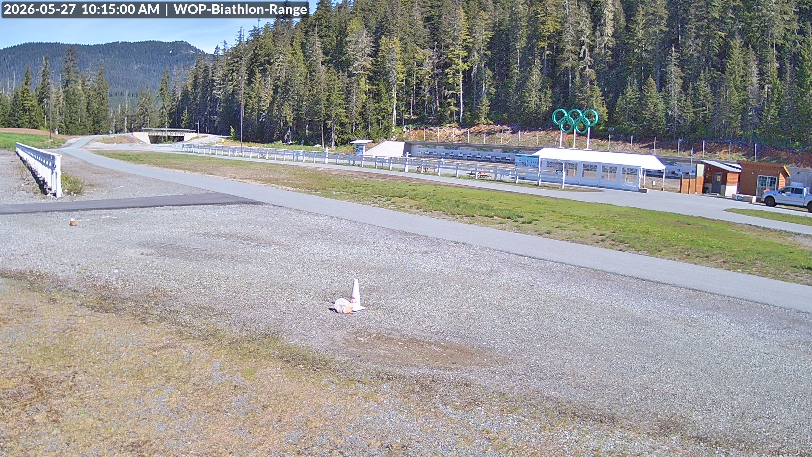 View looking North East to the Olympic Biathlon Range