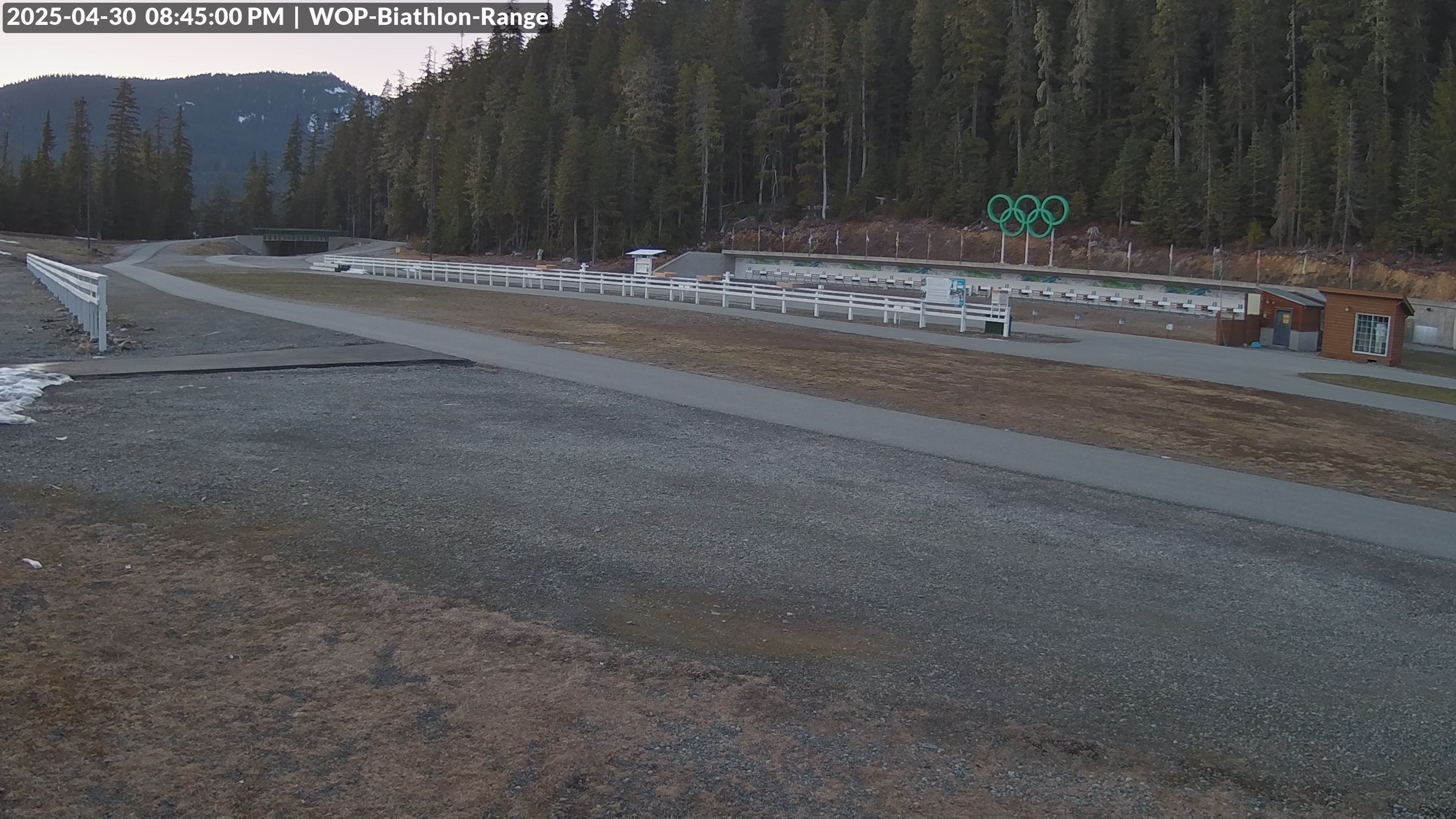 View looking North East to the Olympic Biathlon Range