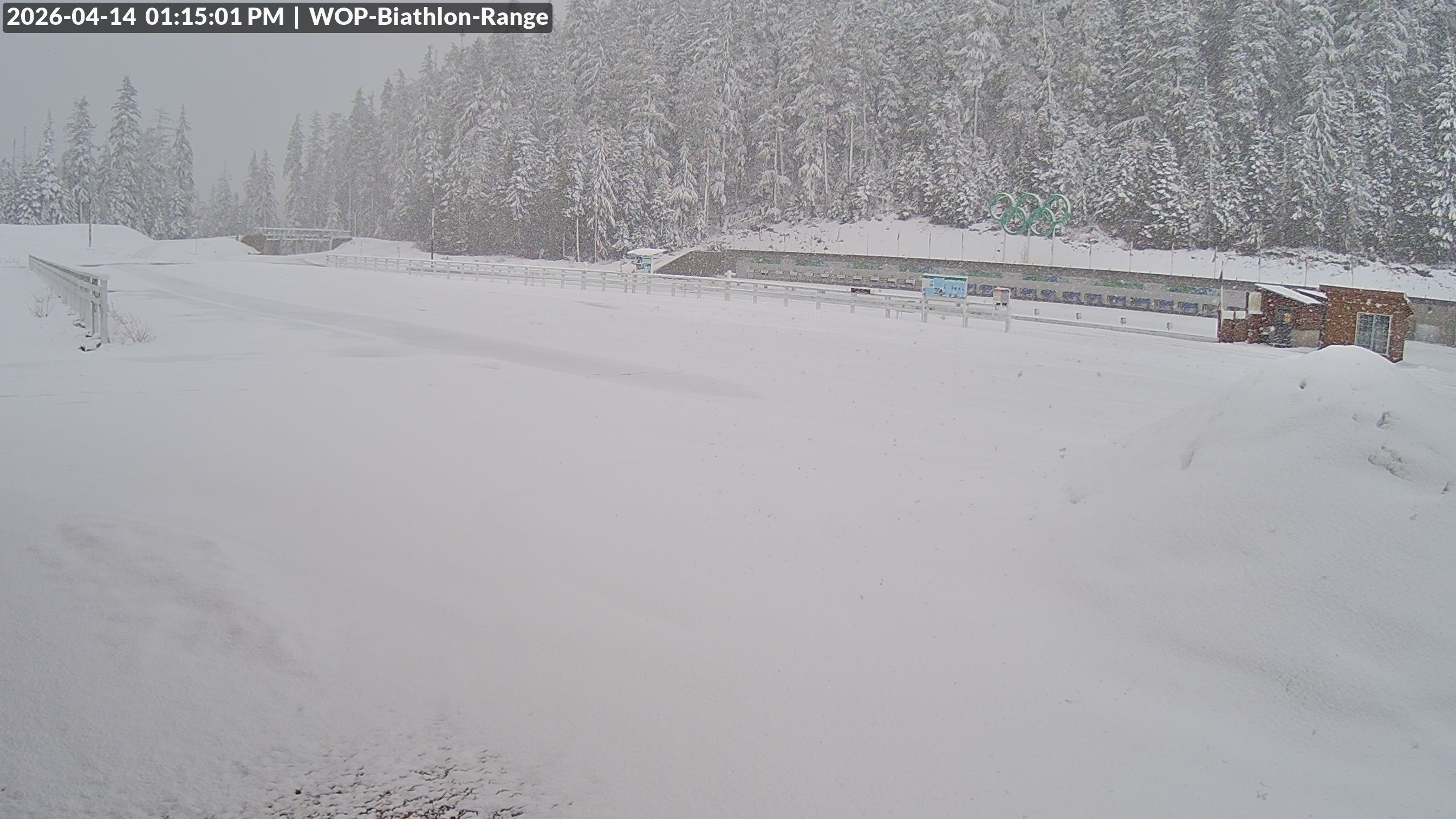 View looking North East to the Olympic Biathlon Range