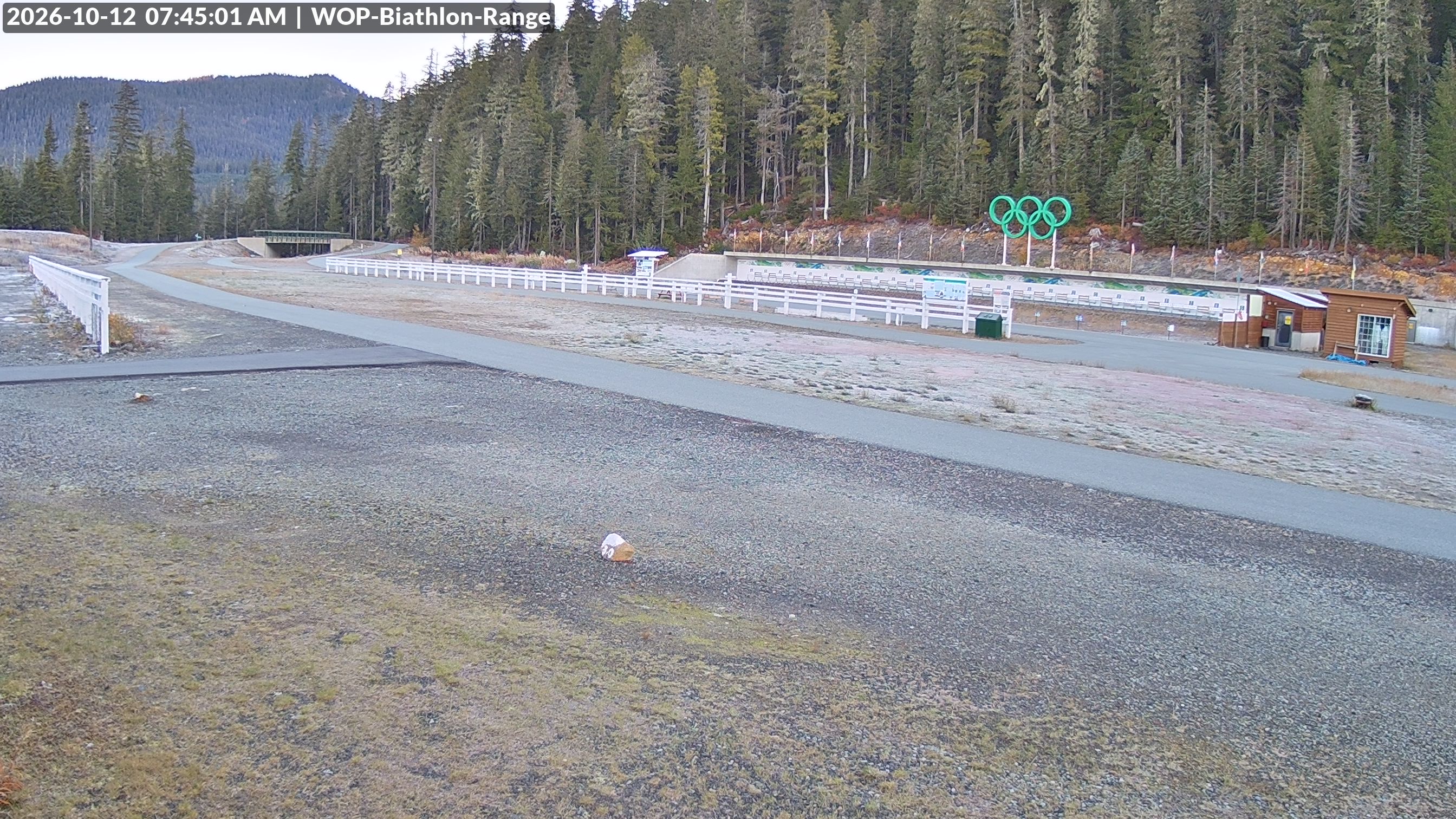 View looking North East to the Olympic Biathlon Range