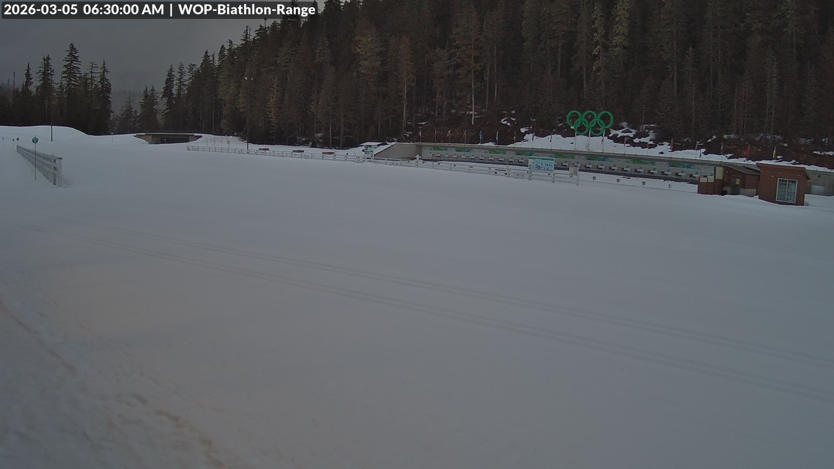View looking North East to the Olympic Biathlon Range