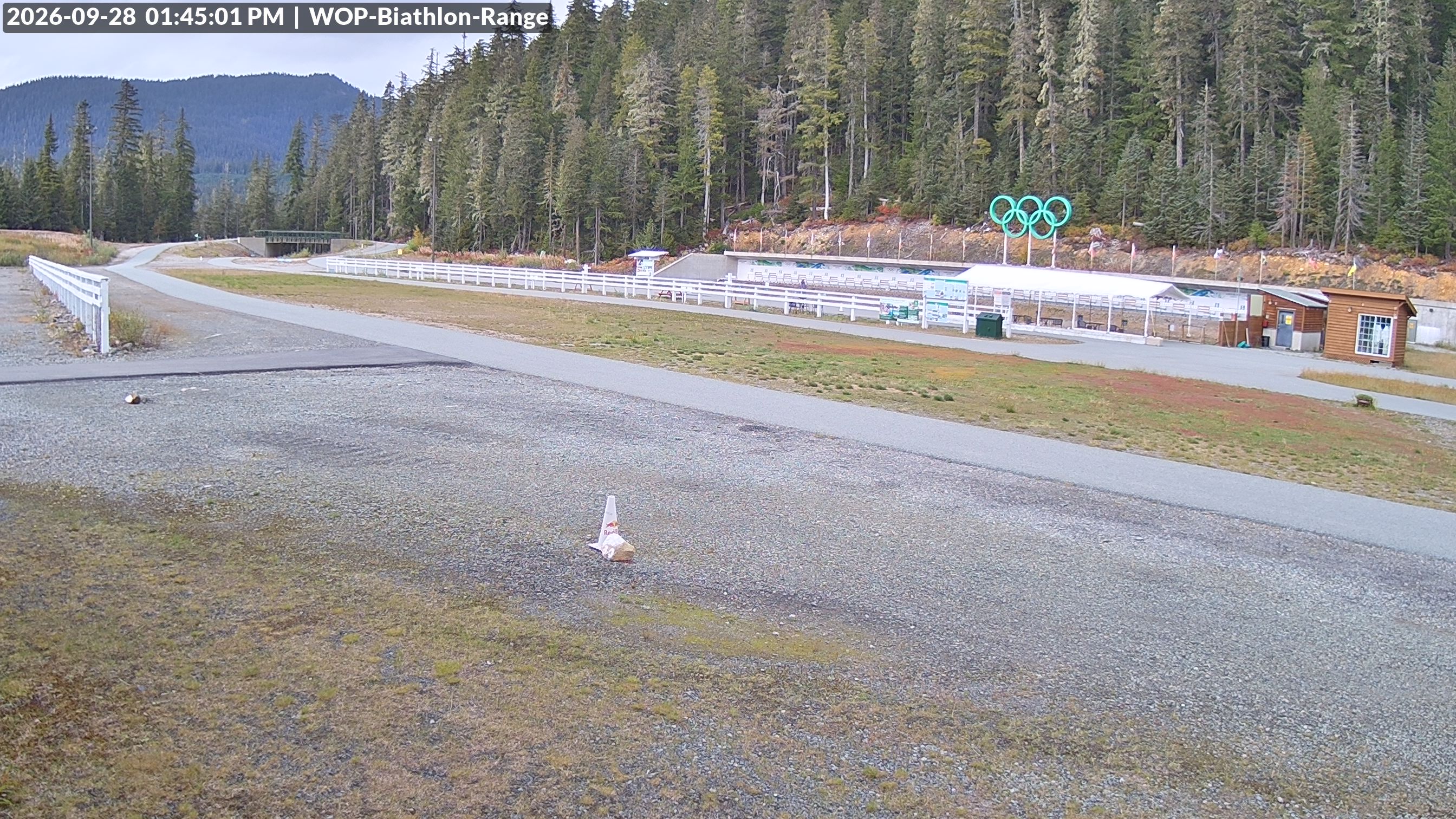 View looking North East to the Olympic Biathlon Range