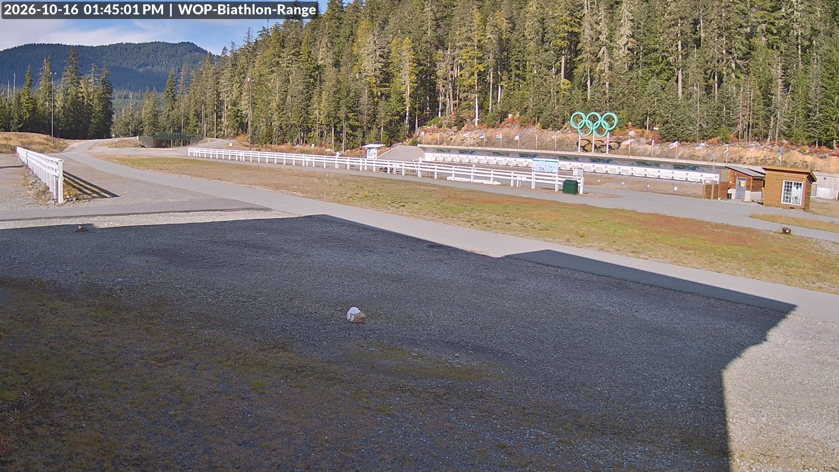 View looking North East to the Olympic Biathlon Range