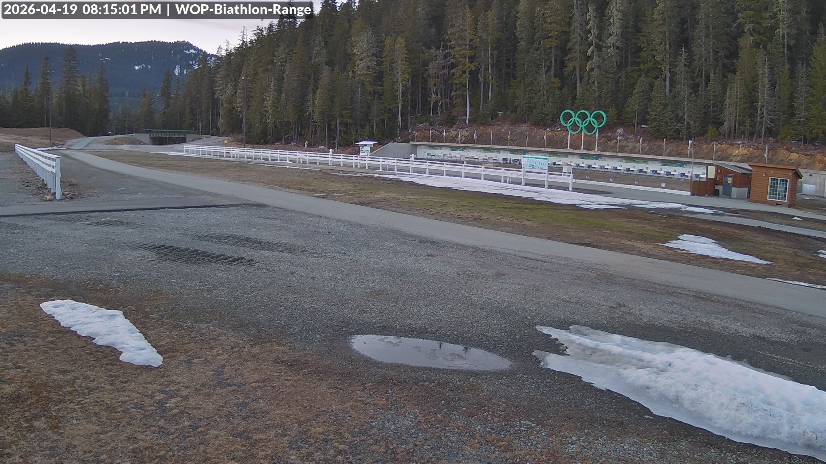 View looking North East to the Olympic Biathlon Range