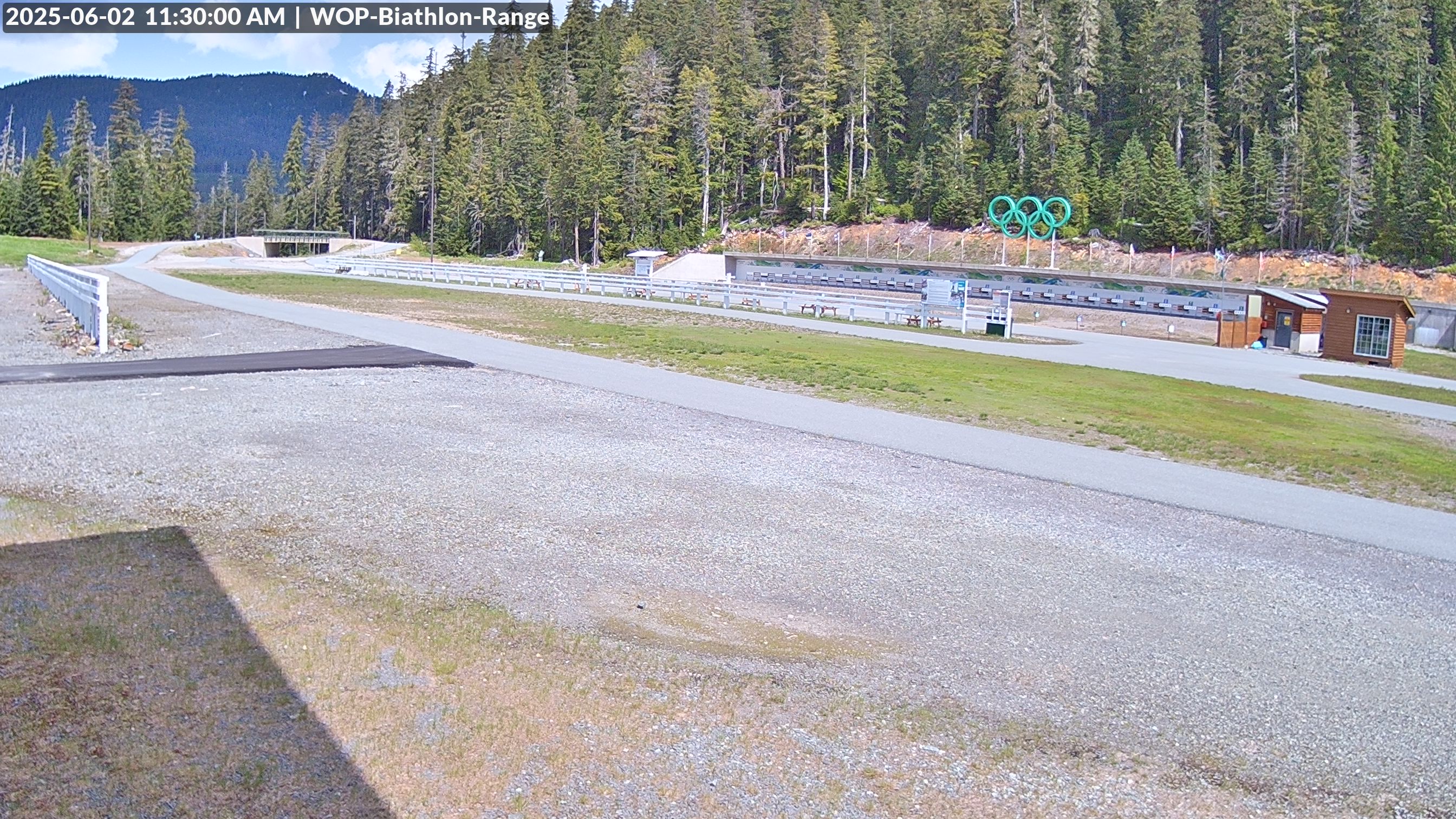 View looking North East to the Olympic Biathlon Range