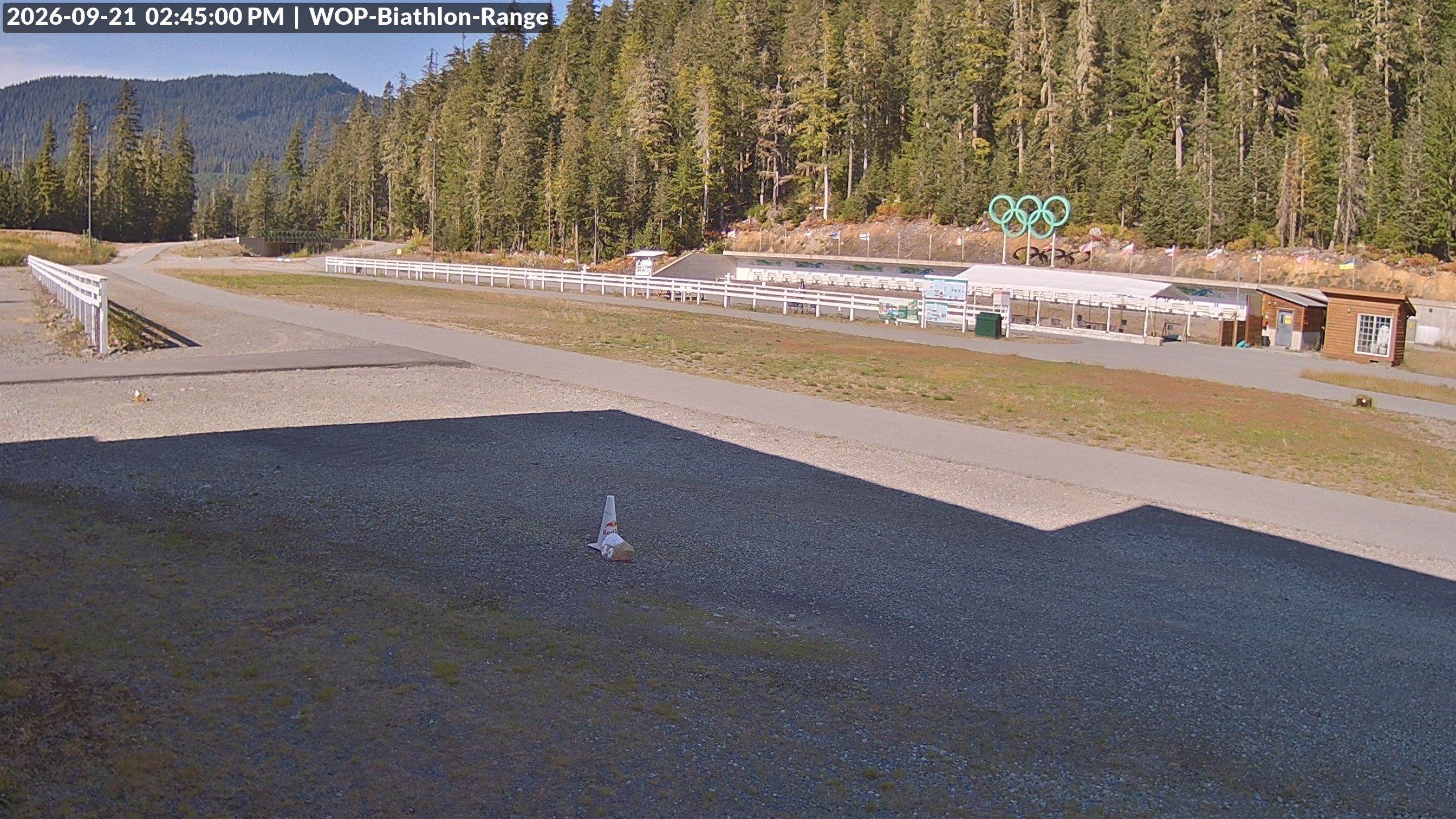 View looking North East to the Olympic Biathlon Range