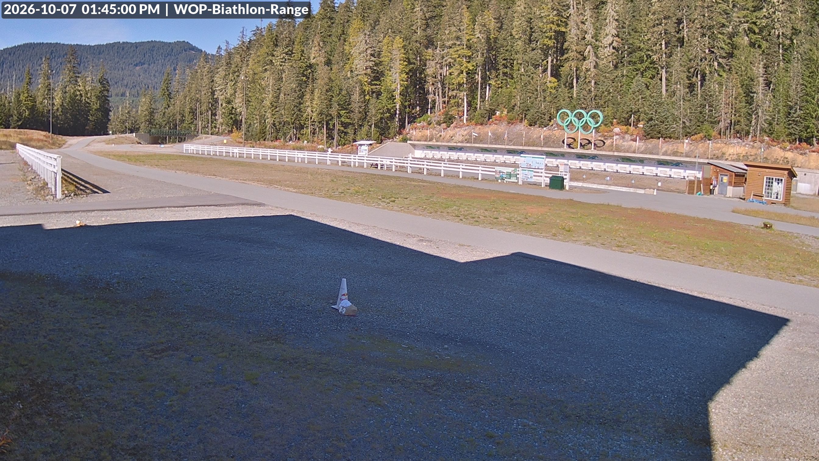 View looking North East to the Olympic Biathlon Range