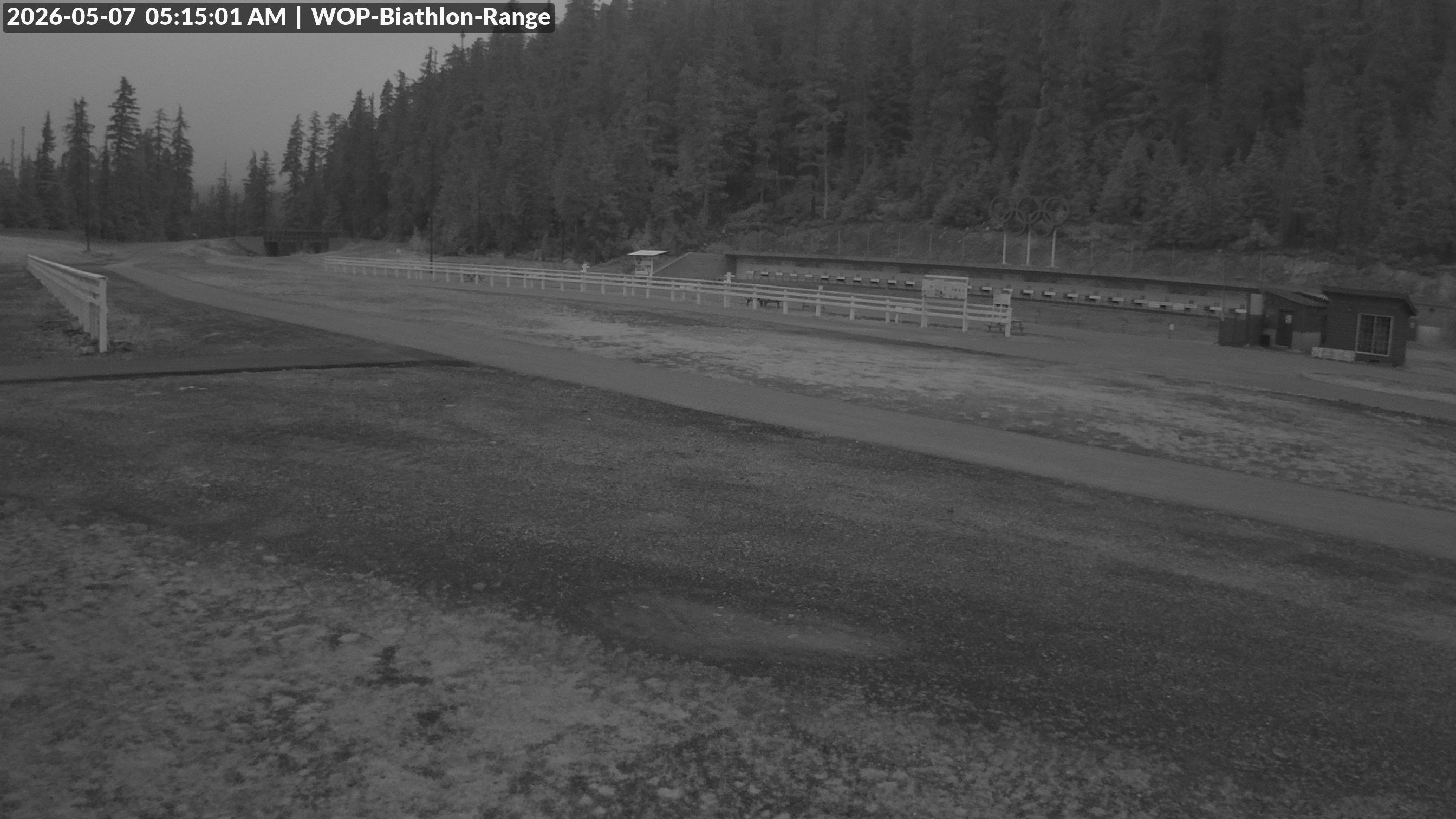 View looking North East to the Olympic Biathlon Range