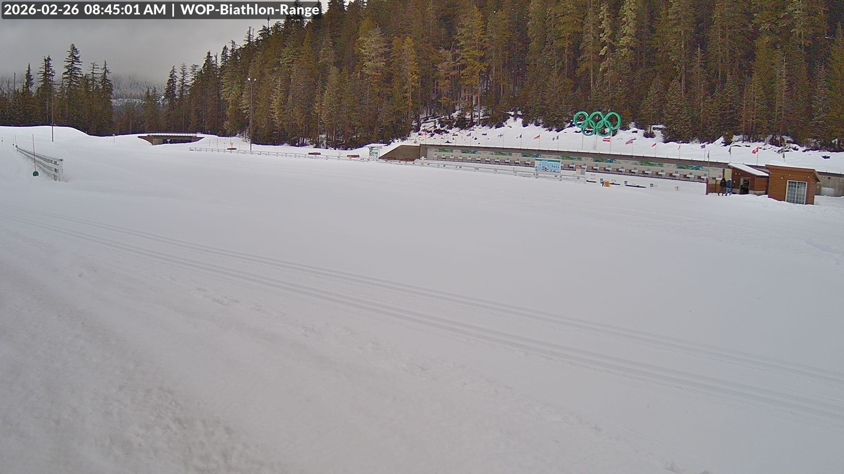 View looking North East to the Olympic Biathlon Range