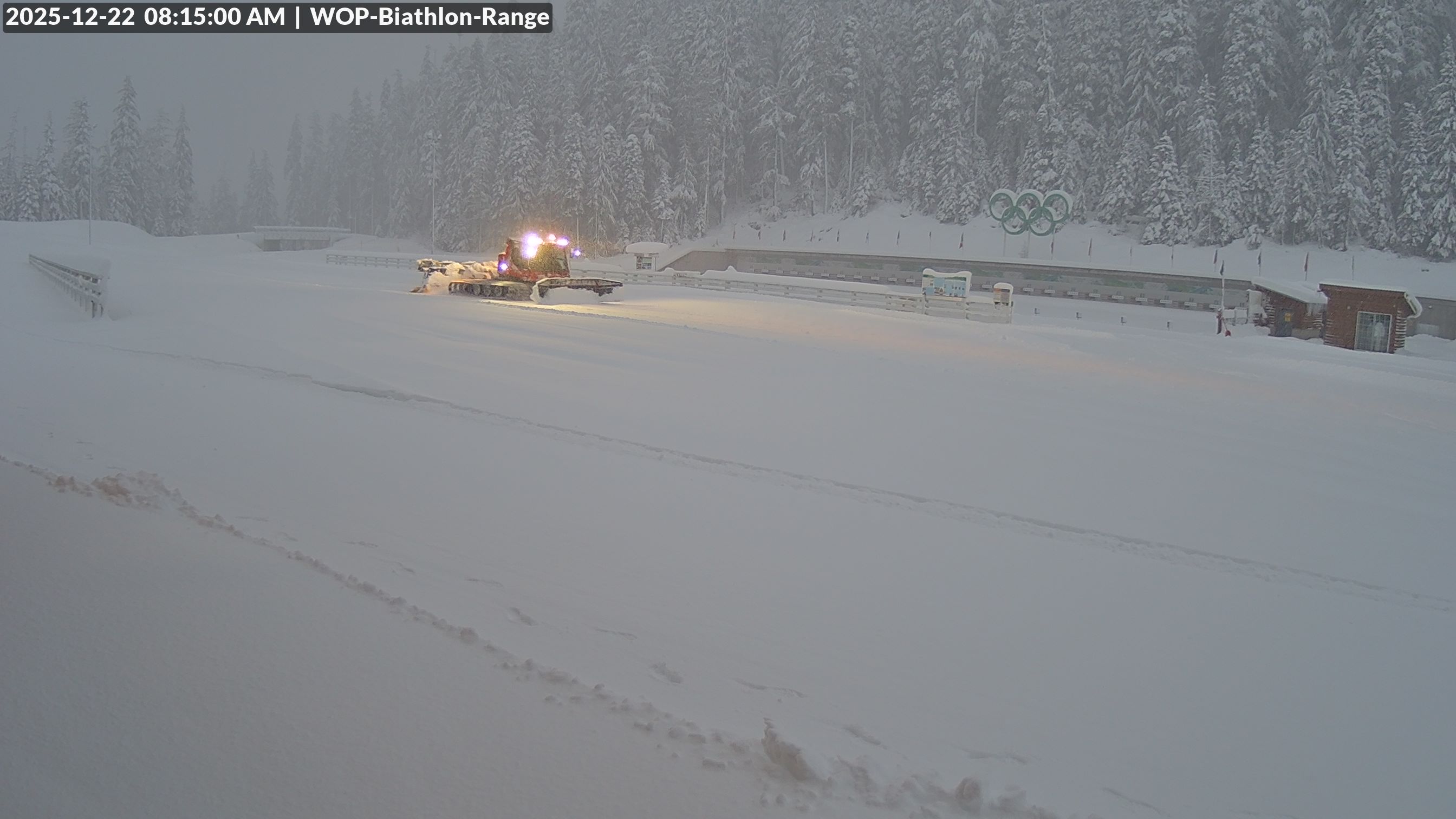 View looking North East to the Olympic Biathlon Range