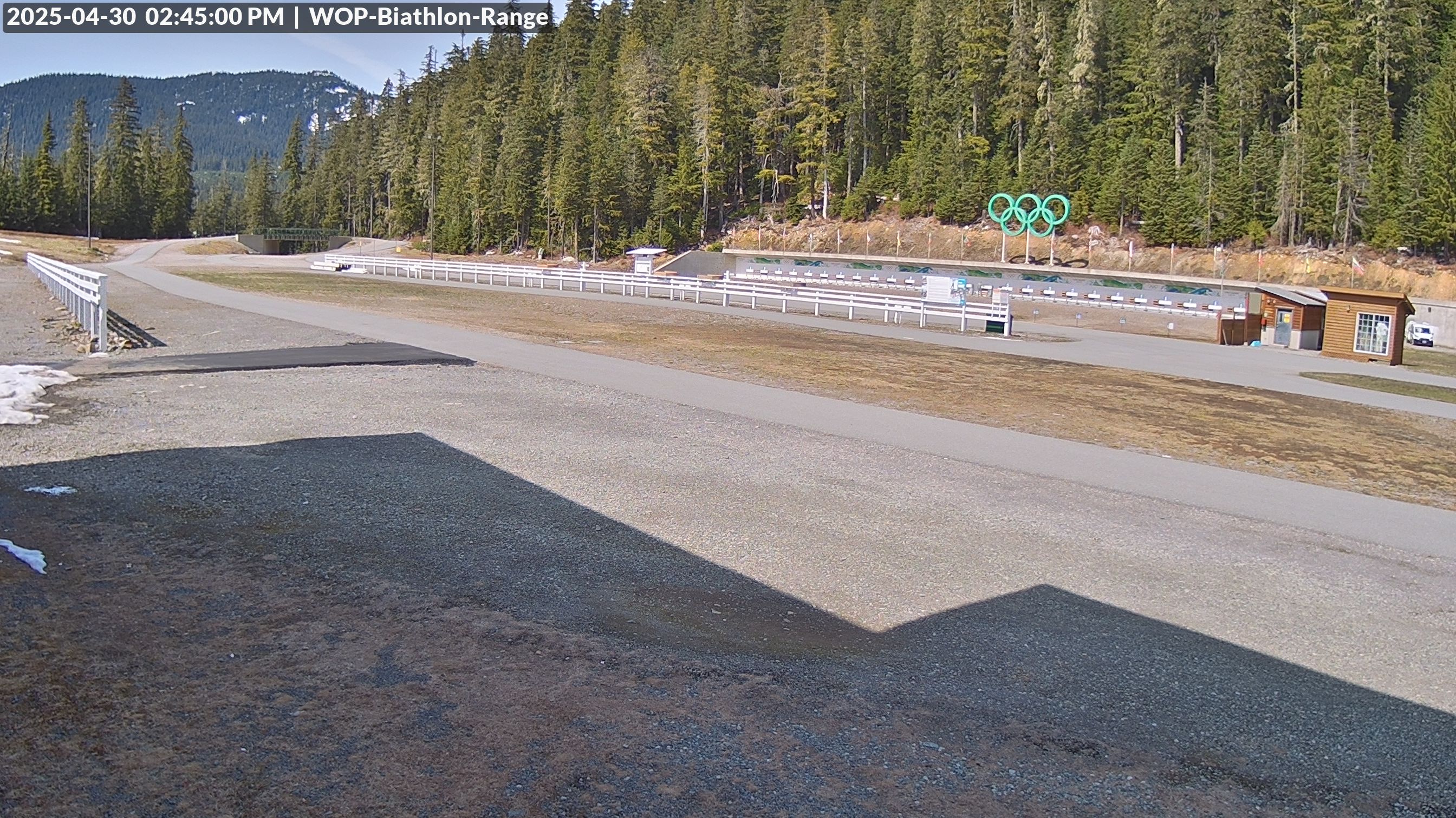 View looking North East to the Olympic Biathlon Range