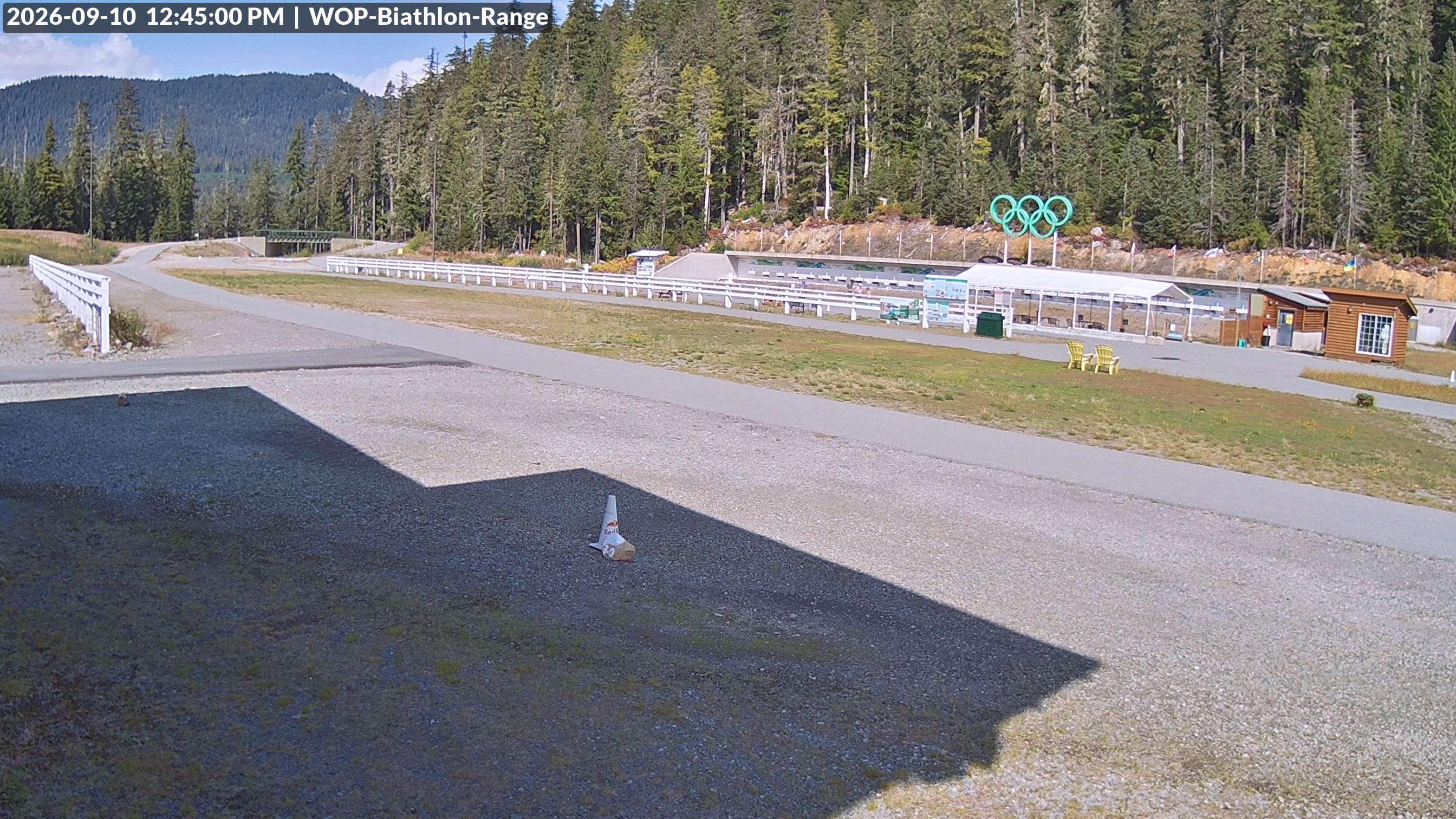View looking North East to the Olympic Biathlon Range