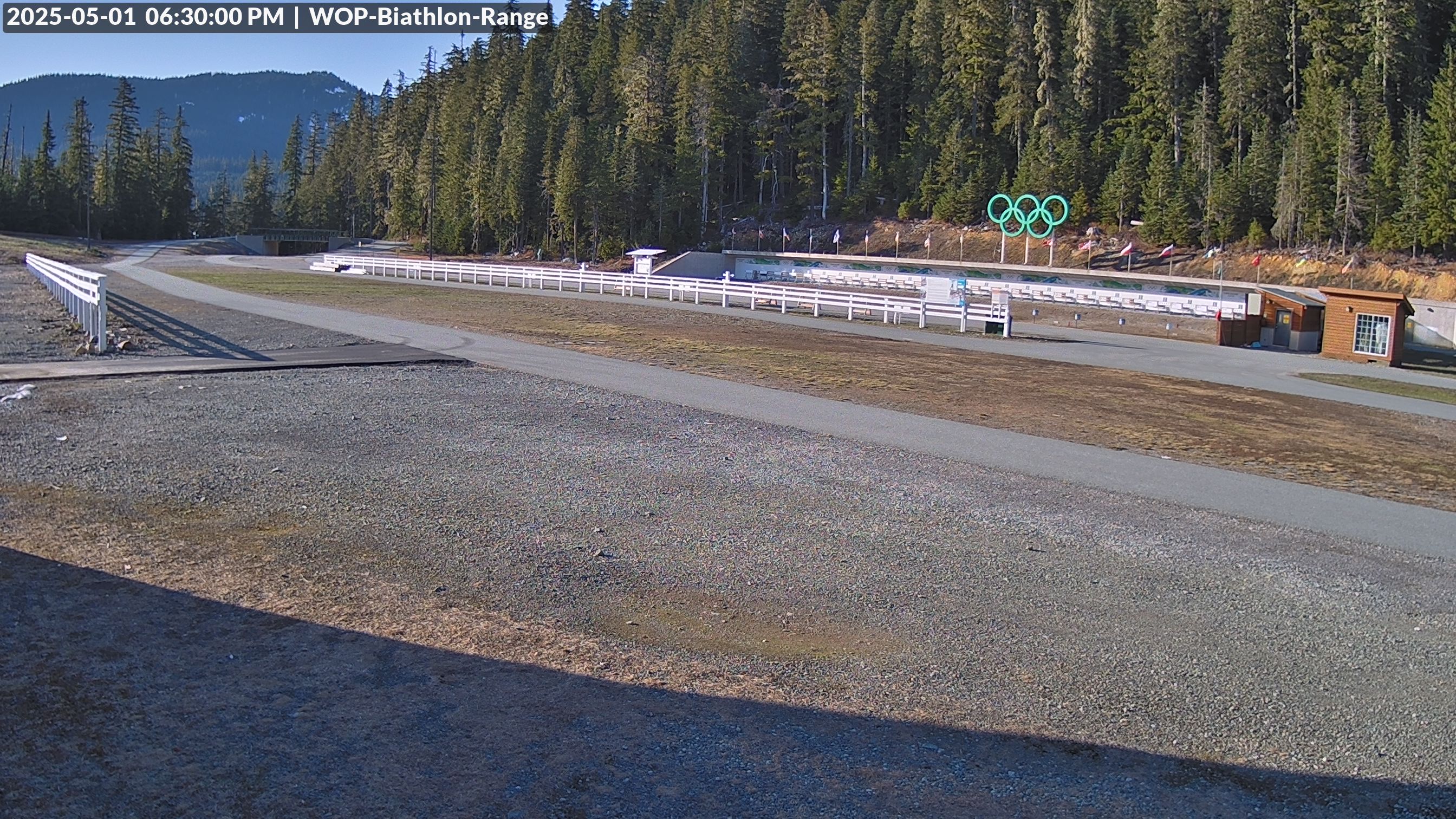 View looking North East to the Olympic Biathlon Range