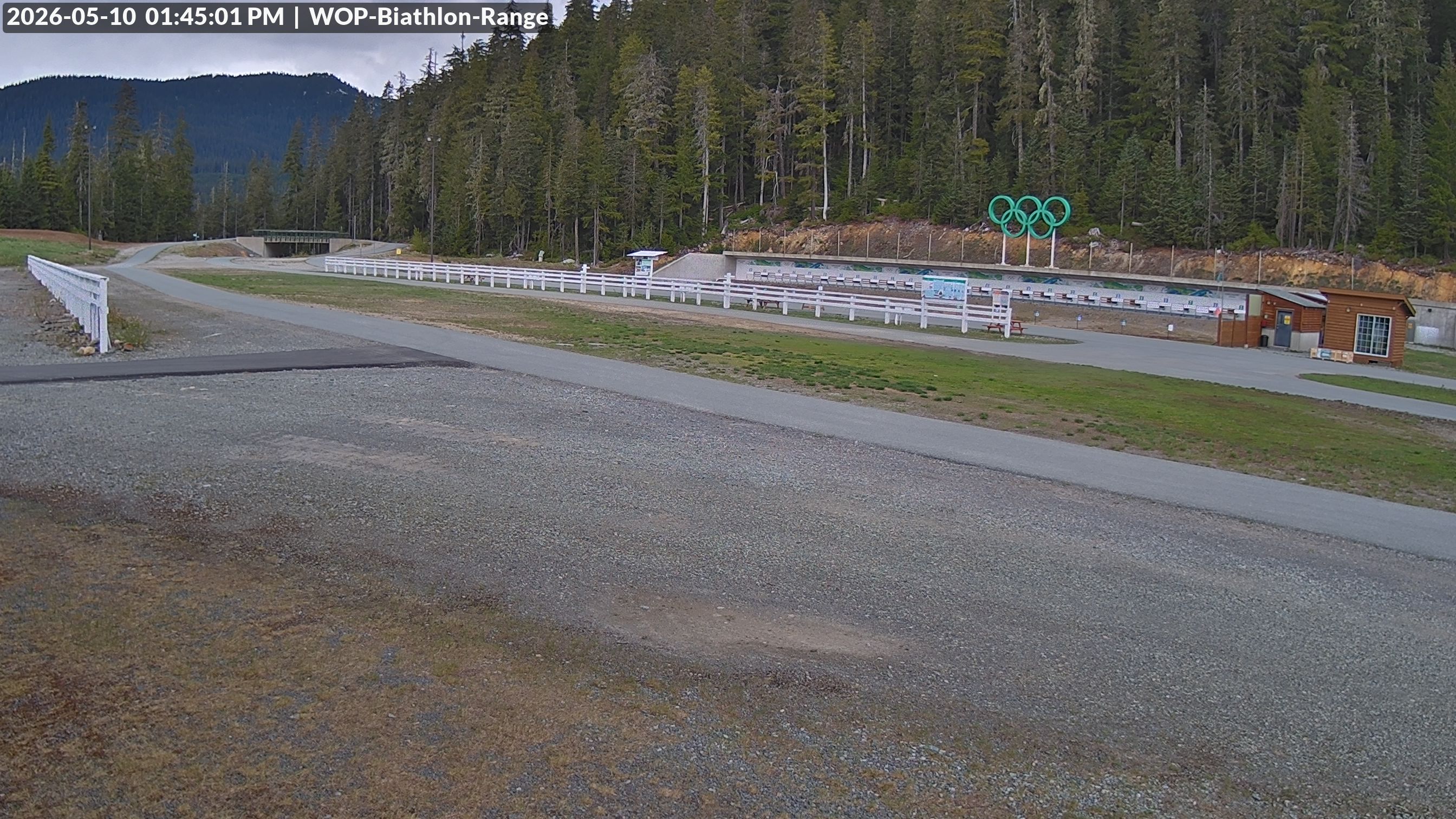View looking North East to the Olympic Biathlon Range
