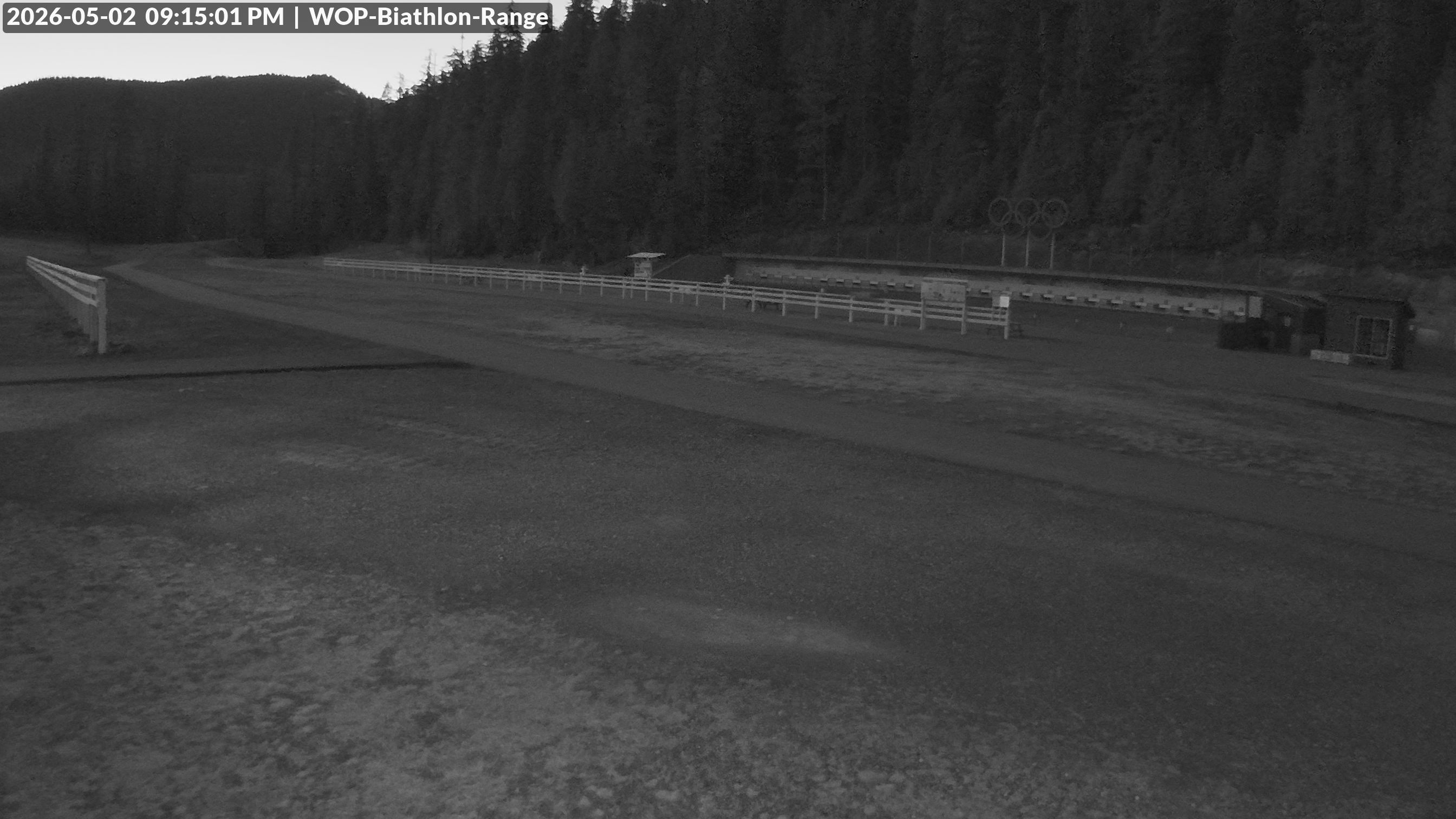 View looking North East to the Olympic Biathlon Range