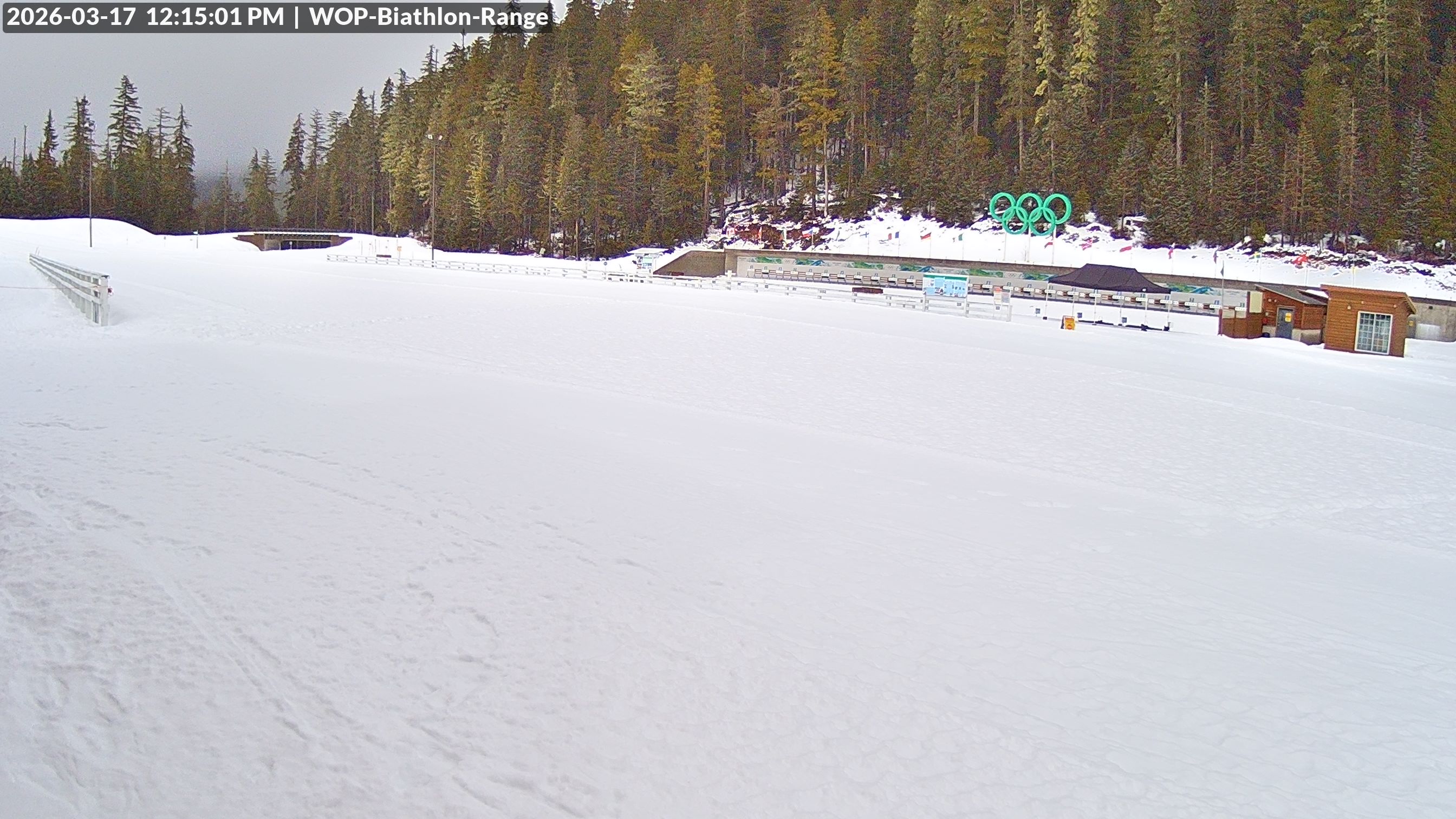 View looking North East to the Olympic Biathlon Range