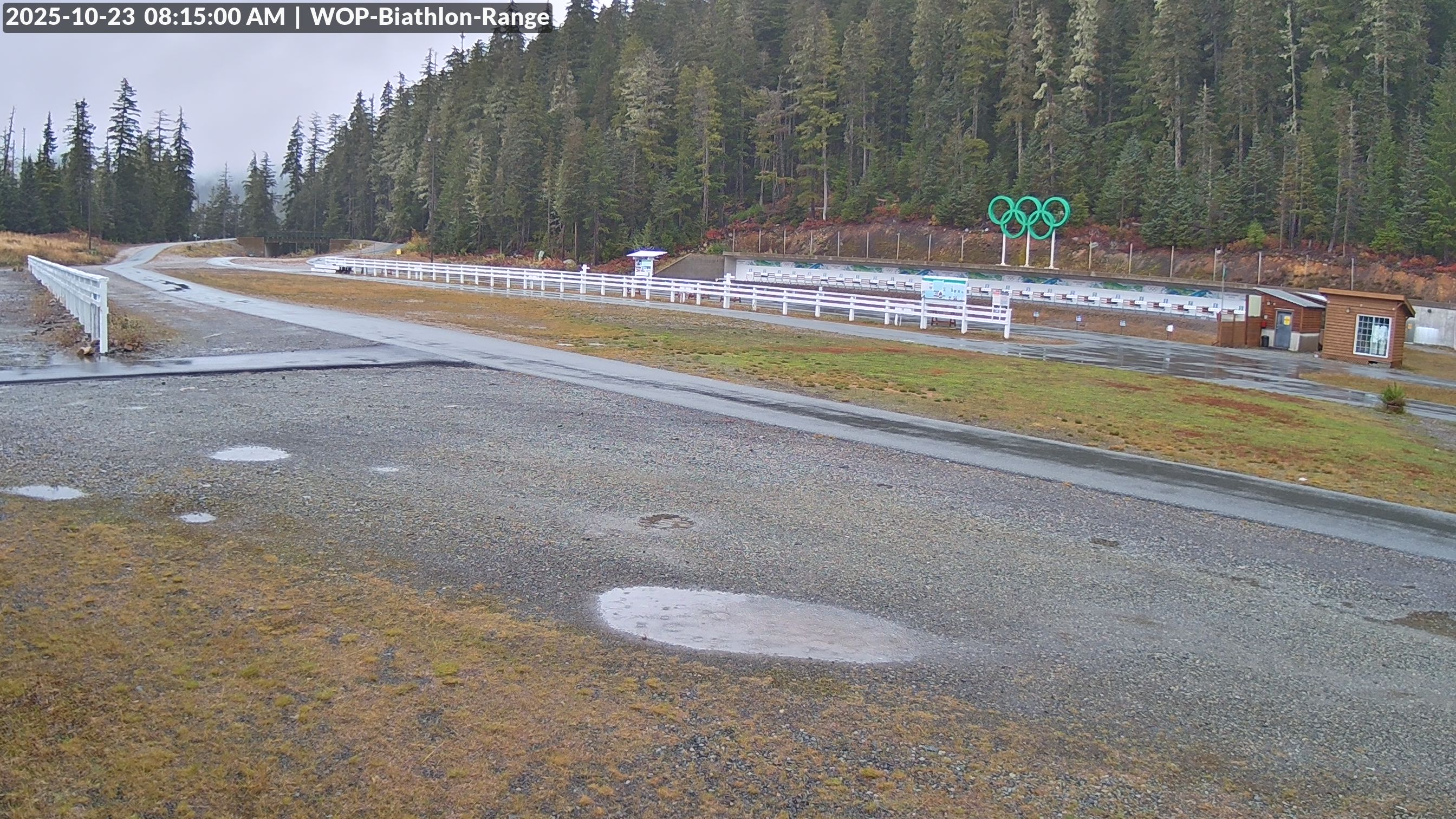 View looking North East to the Olympic Biathlon Range