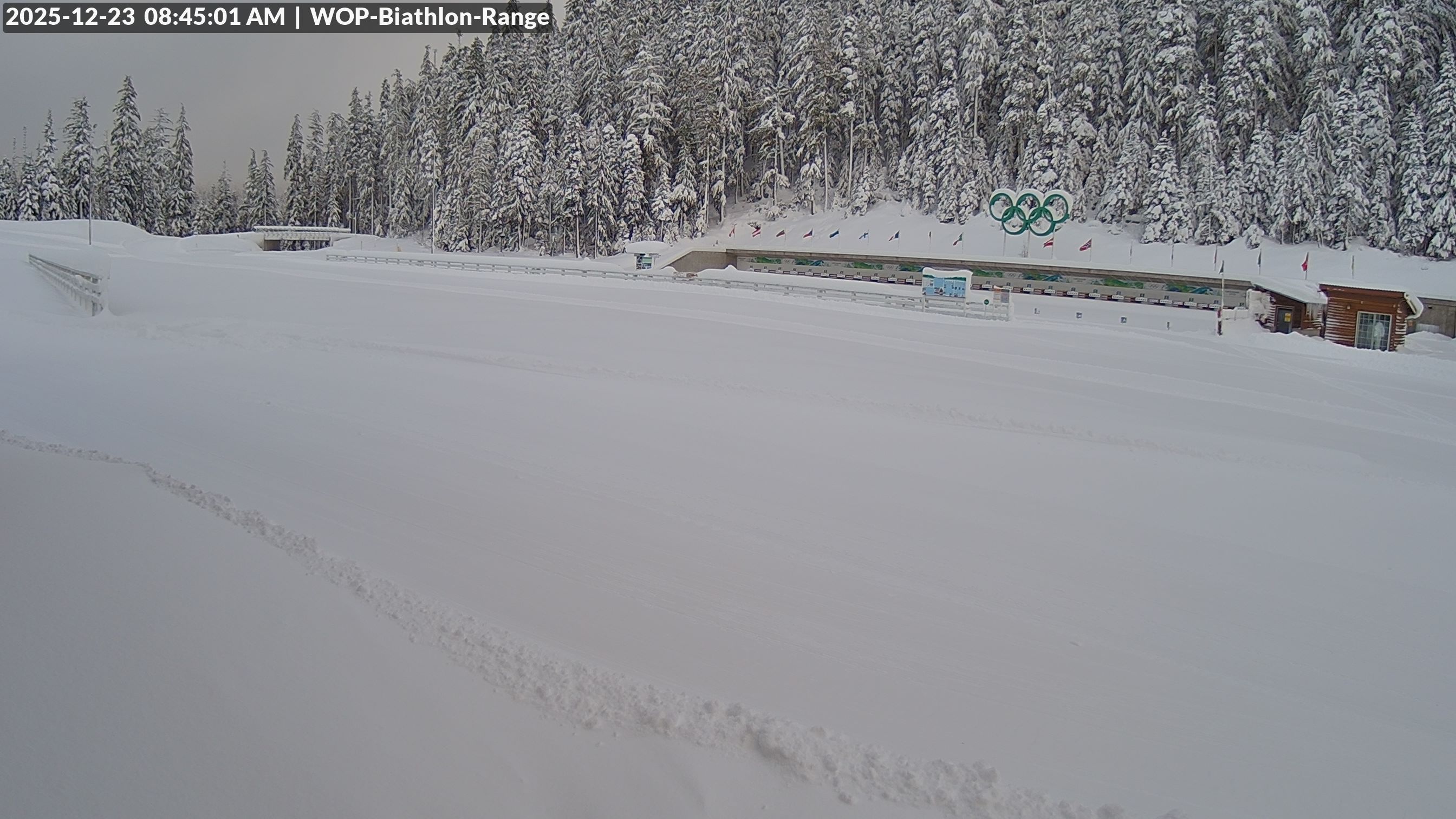 View looking North East to the Olympic Biathlon Range