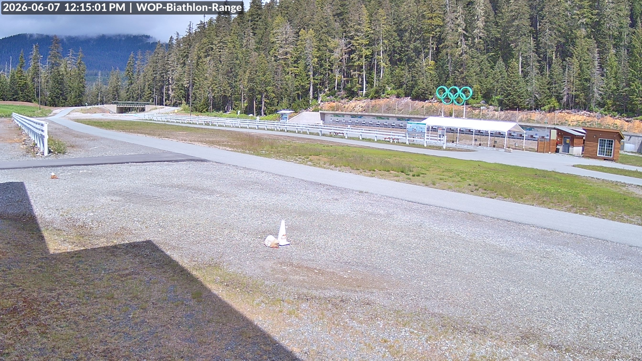View looking North East to the Olympic Biathlon Range