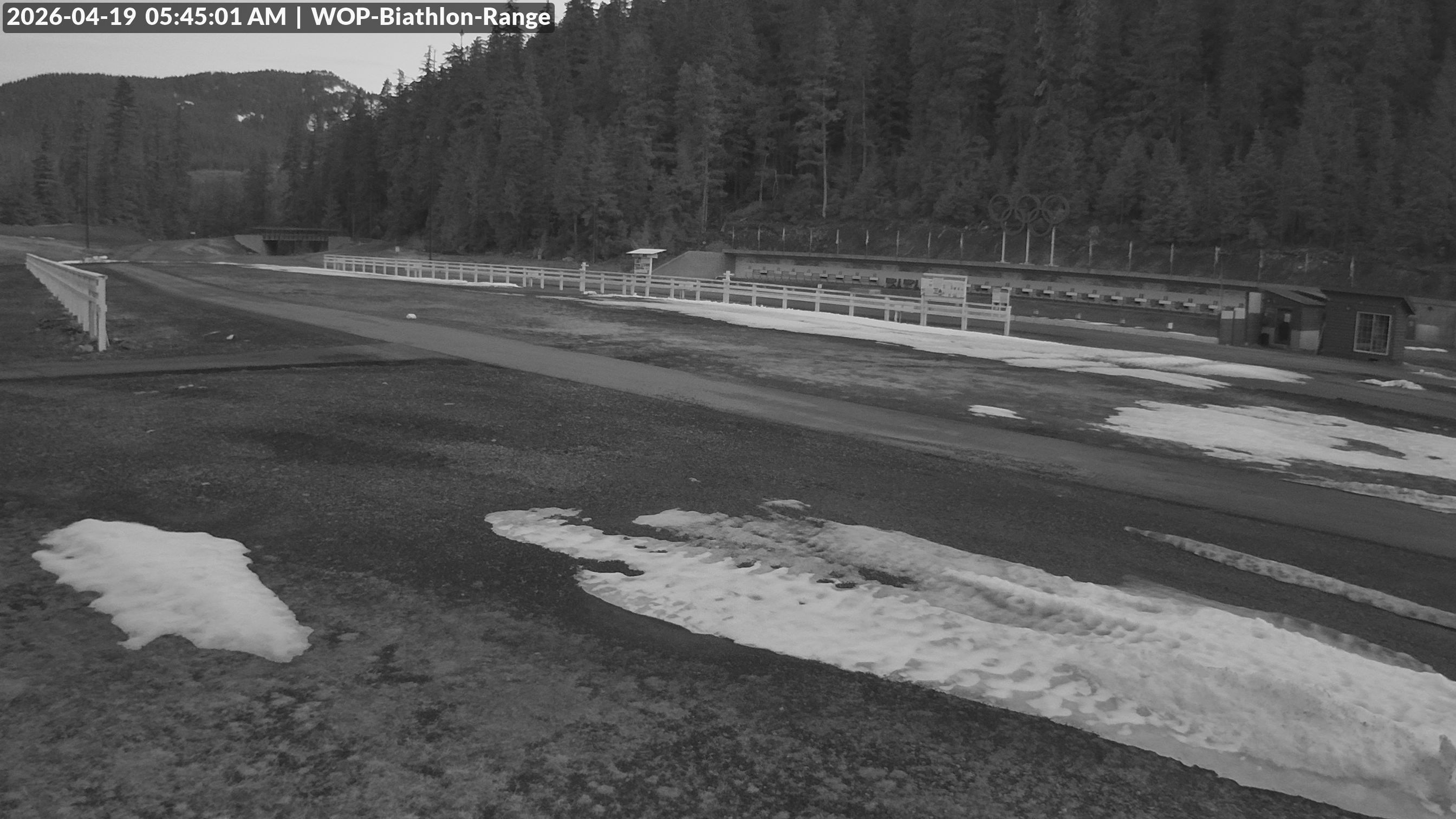 View looking North East to the Olympic Biathlon Range
