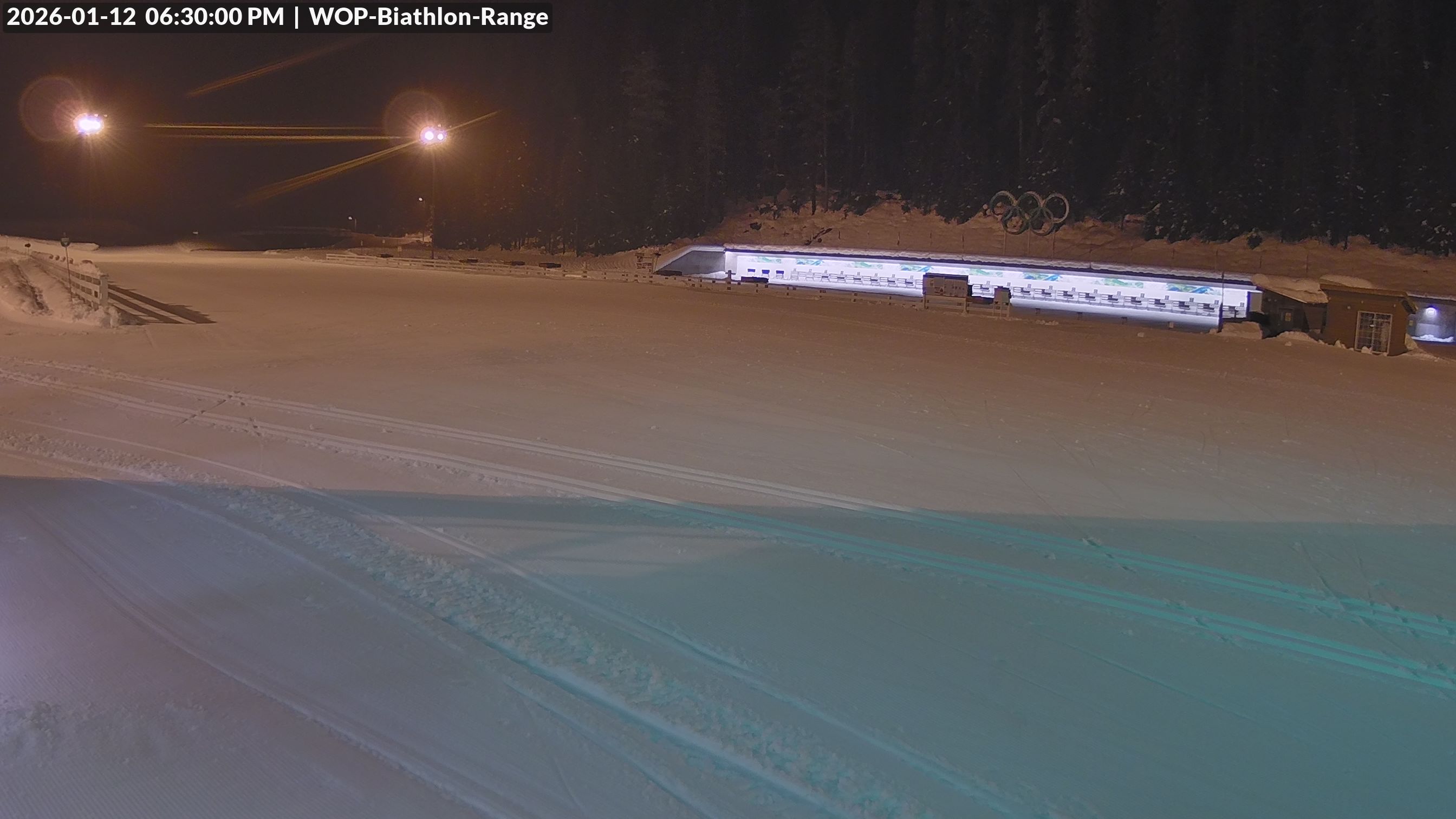 View looking North East to the Olympic Biathlon Range