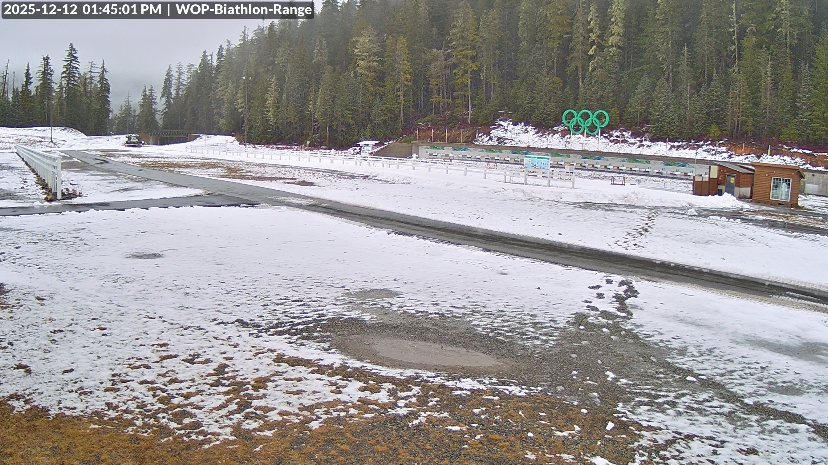 View looking North East to the Olympic Biathlon Range