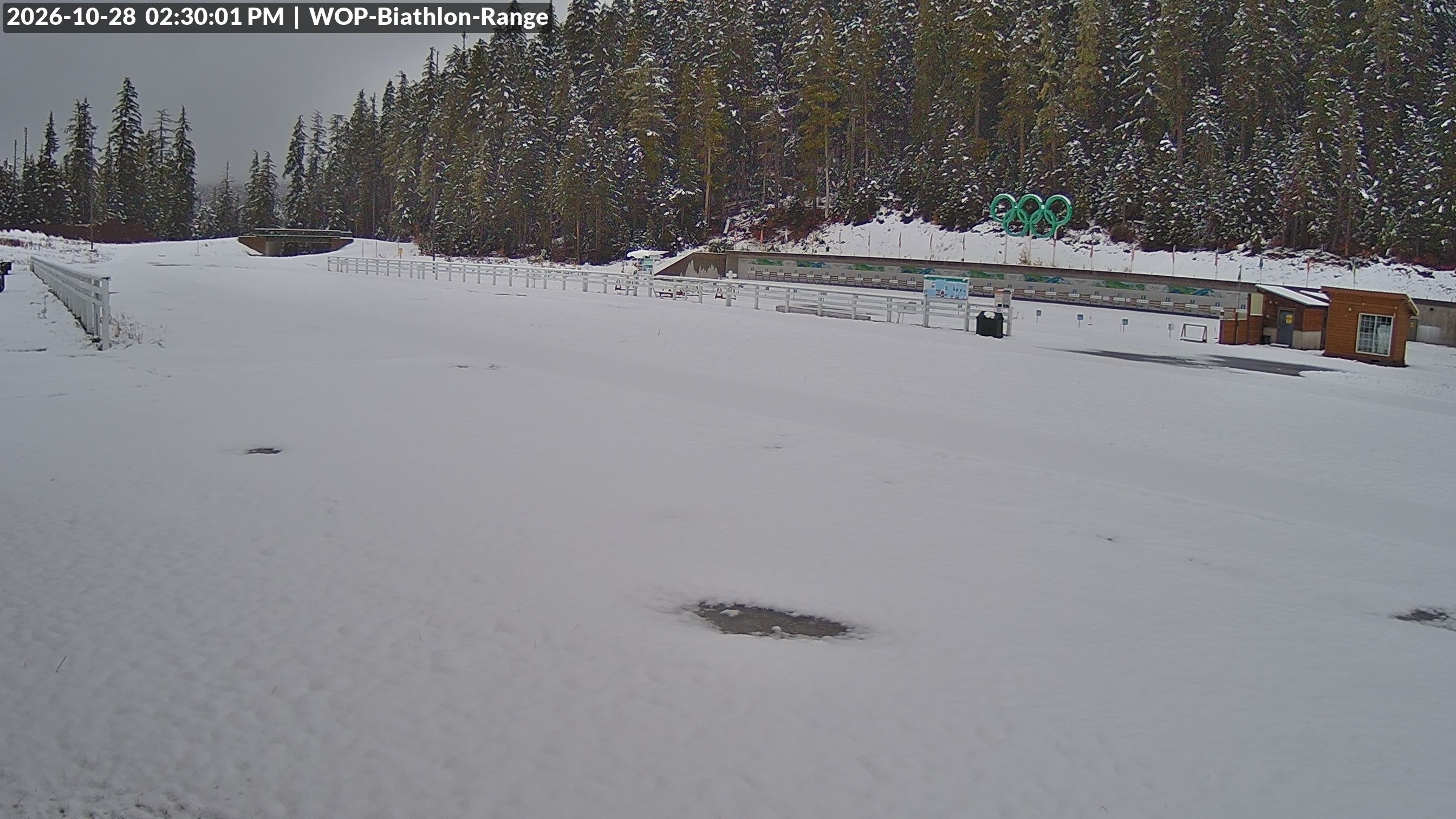 View looking North East to the Olympic Biathlon Range