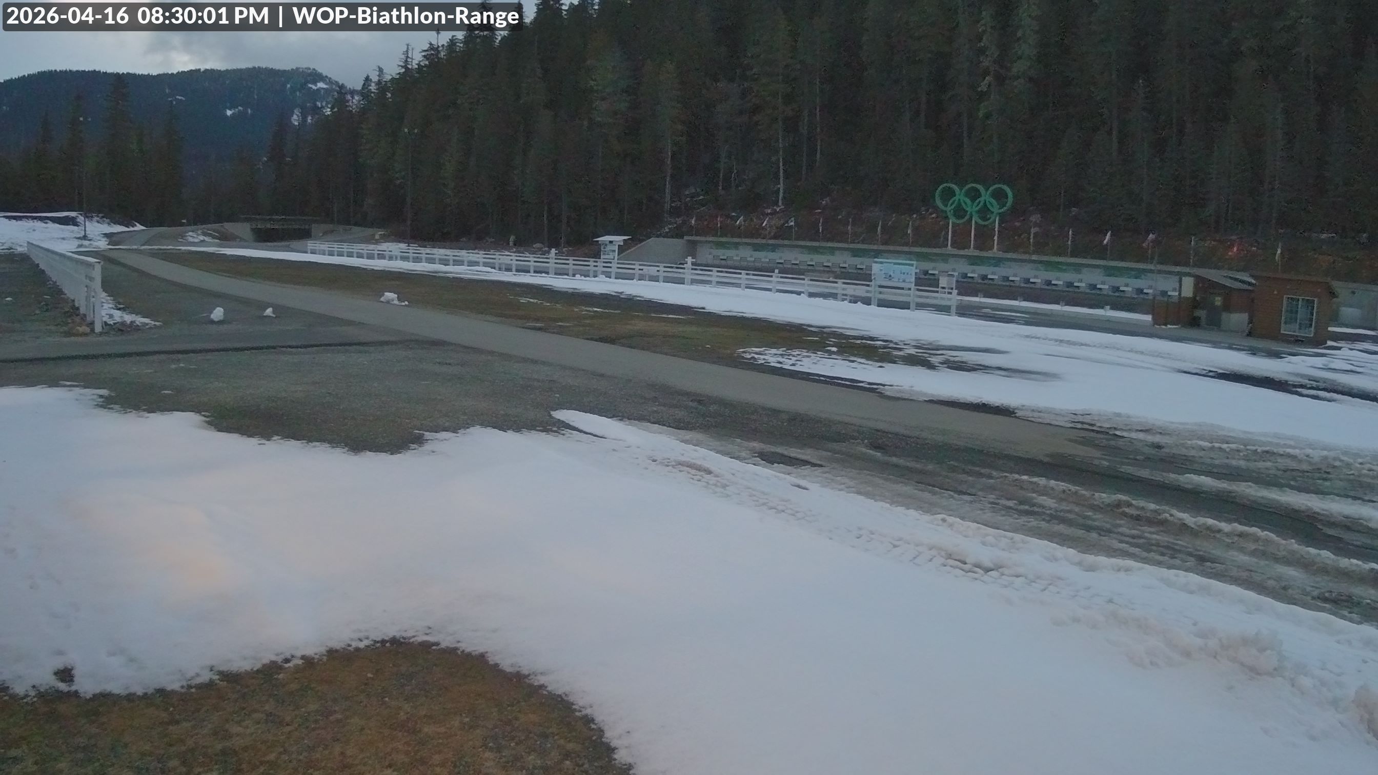 View looking North East to the Olympic Biathlon Range