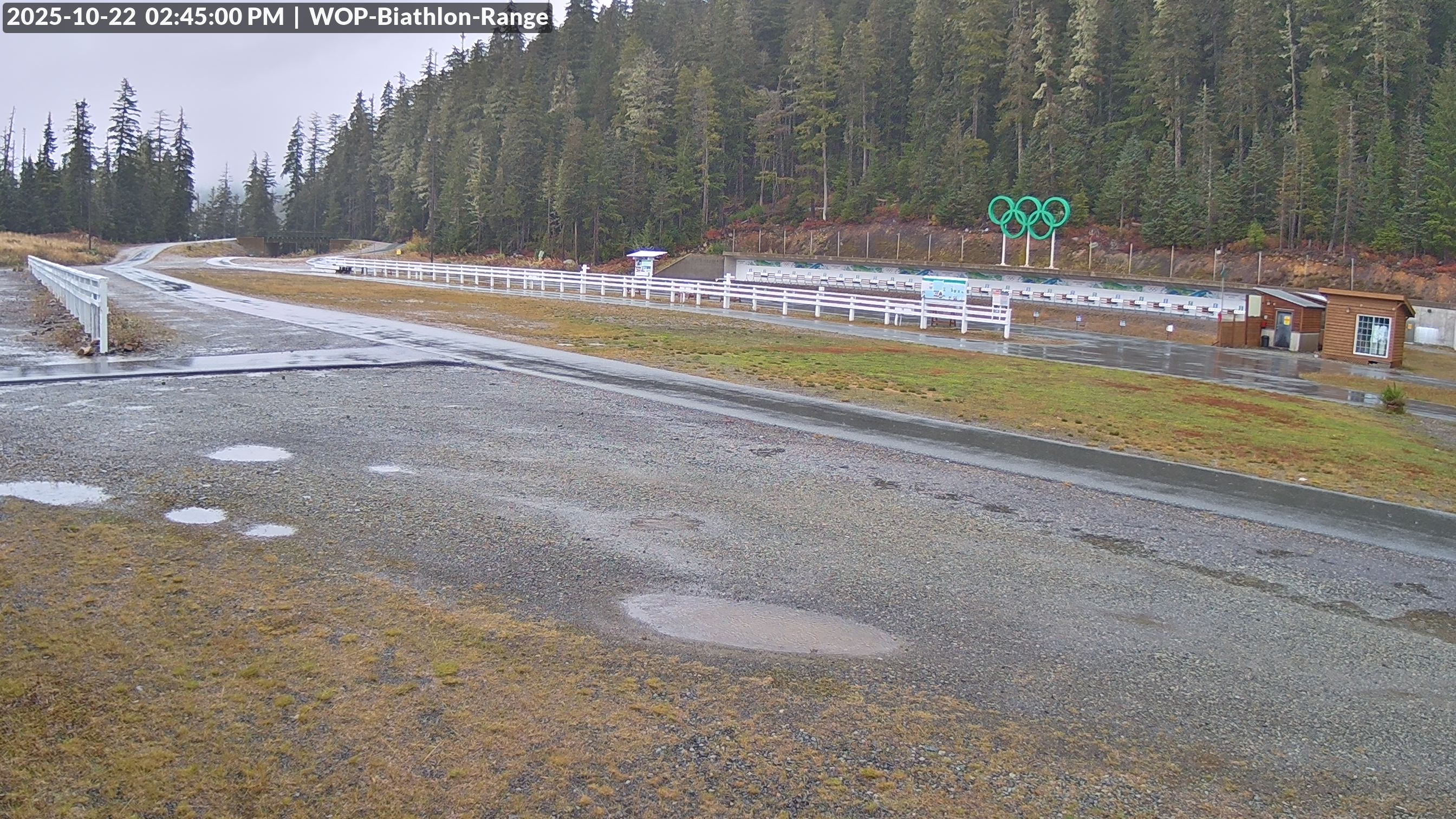 View looking North East to the Olympic Biathlon Range