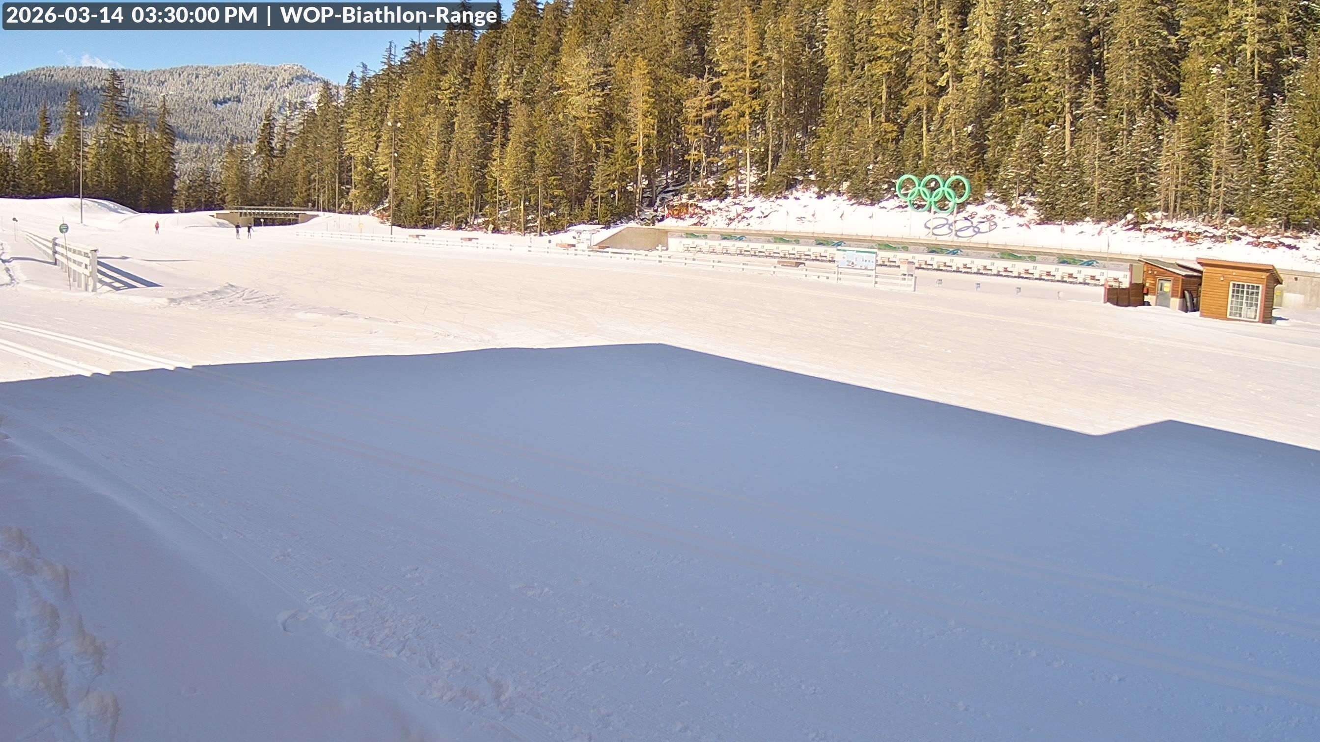 View looking North East to the Olympic Biathlon Range