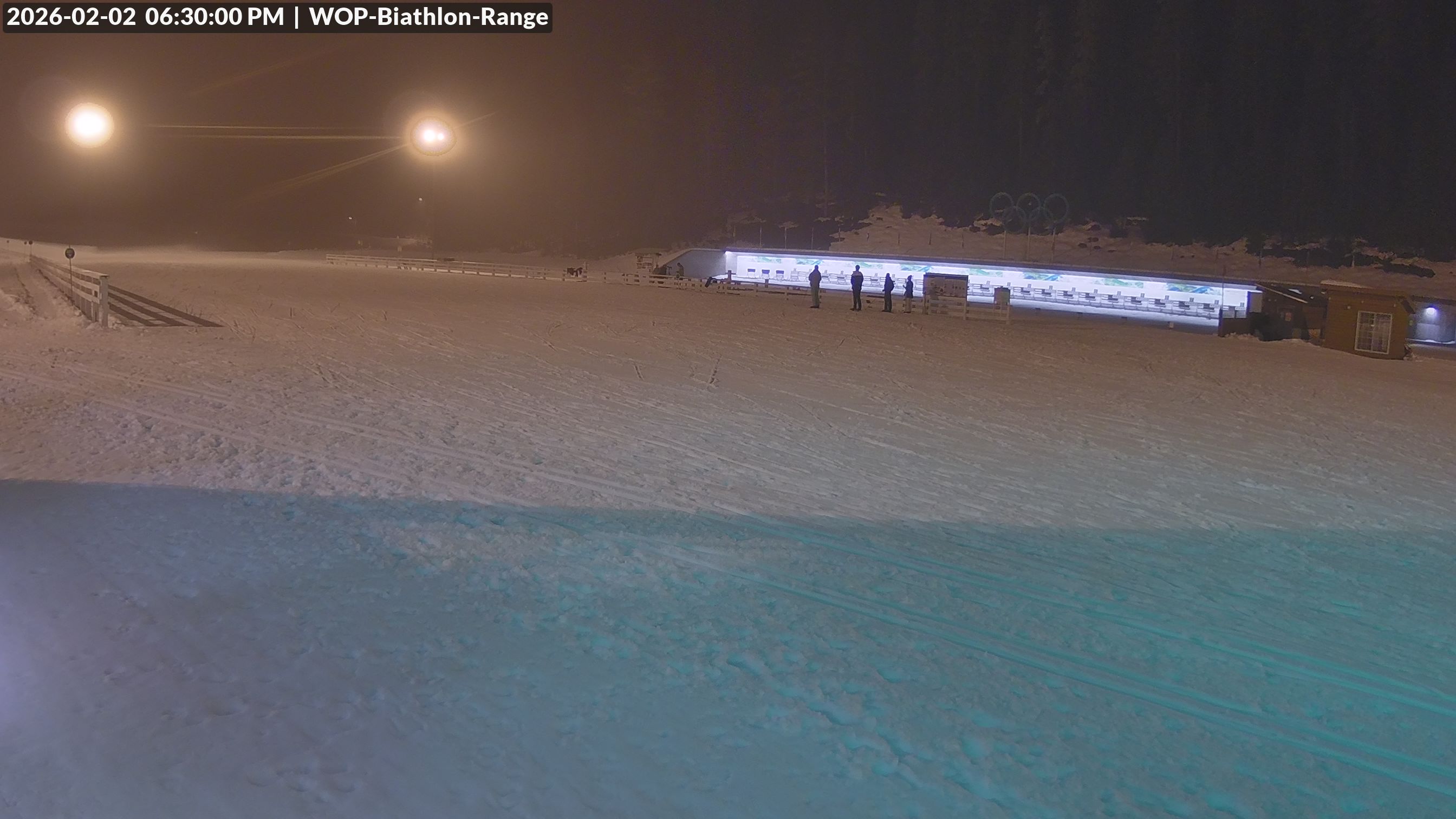 View looking North East to the Olympic Biathlon Range