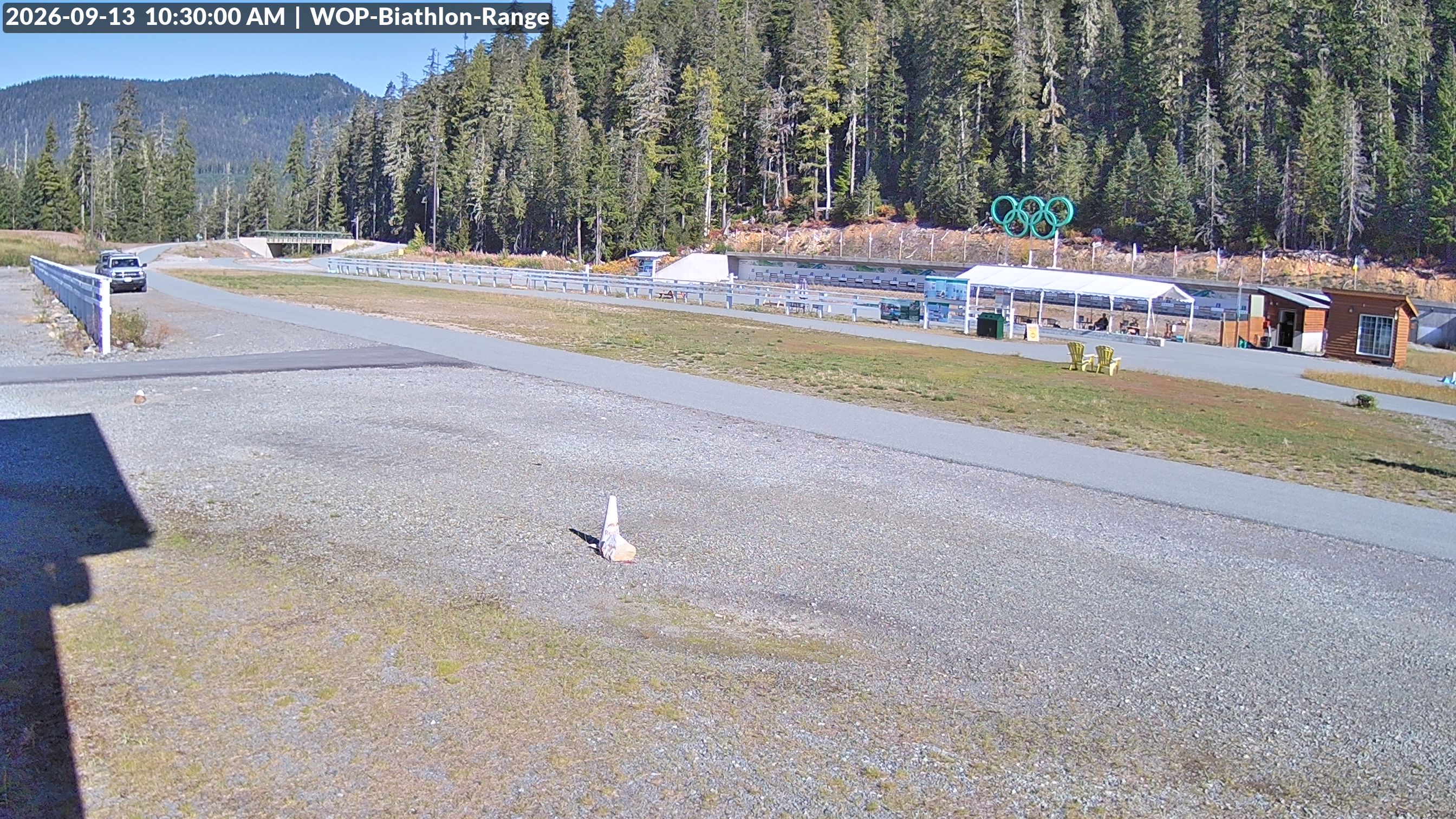 View looking North East to the Olympic Biathlon Range