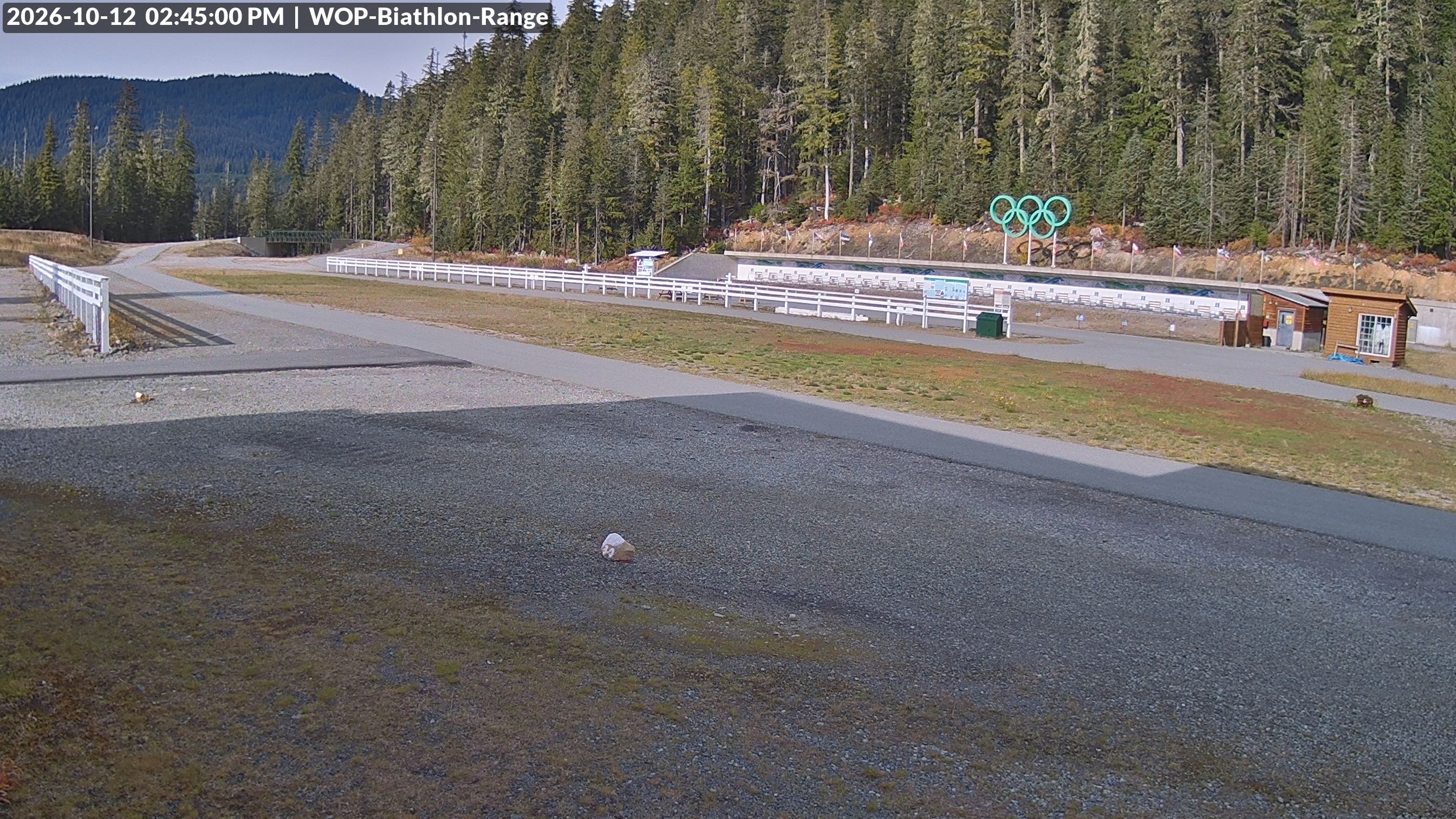 View looking North East to the Olympic Biathlon Range