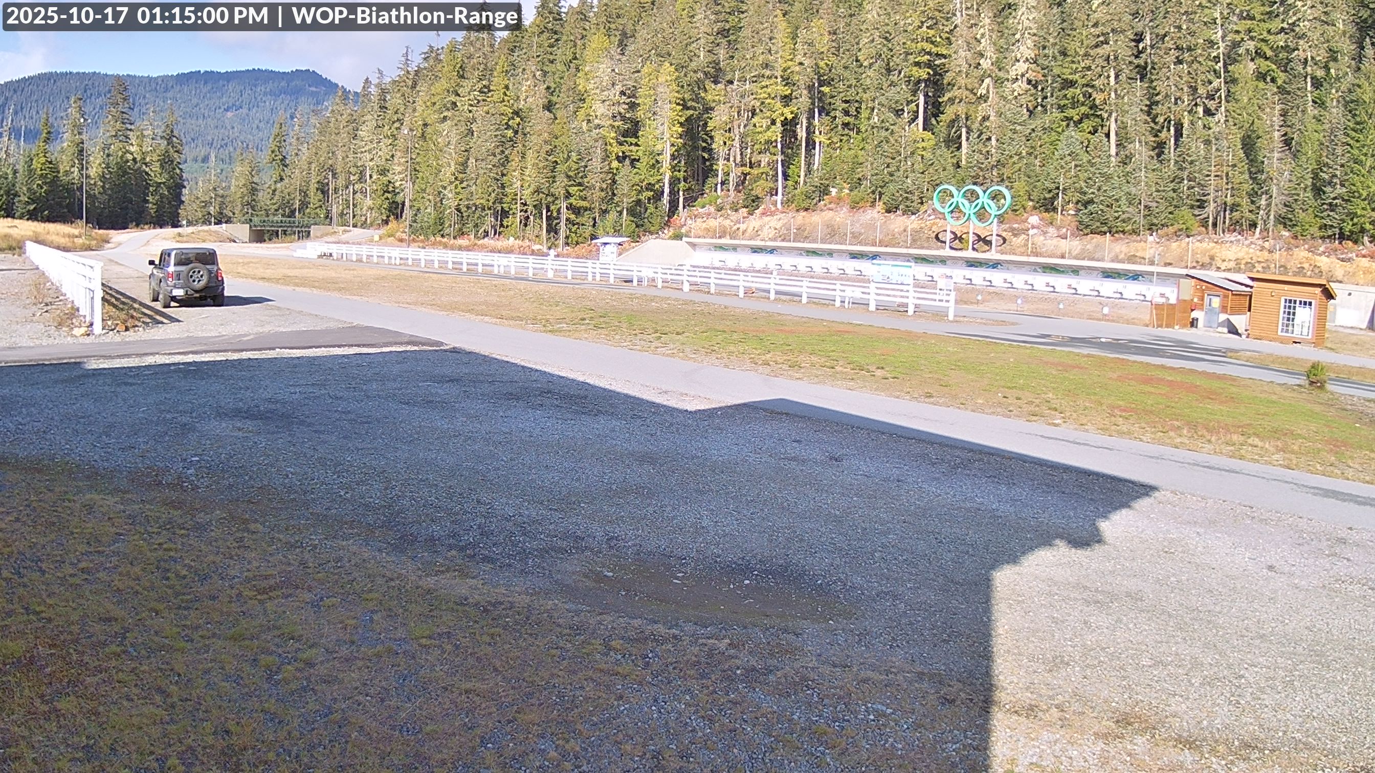 View looking North East to the Olympic Biathlon Range