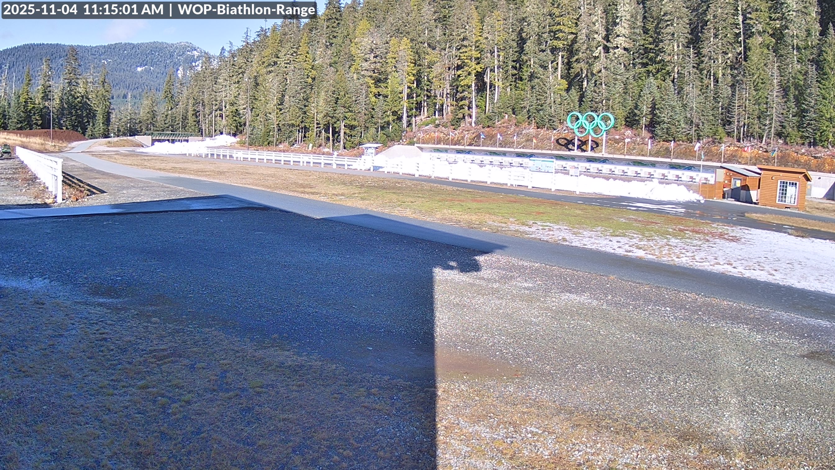 View looking North East to the Olympic Biathlon Range