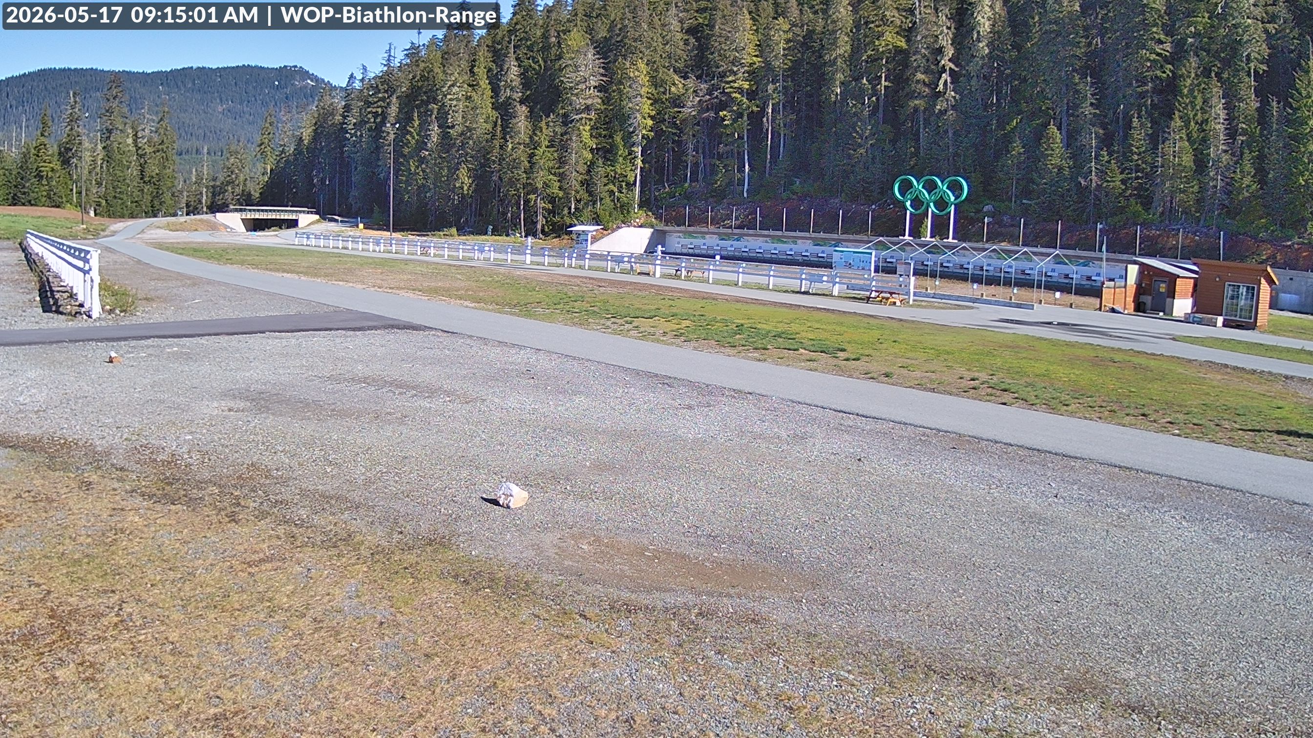 View looking North East to the Olympic Biathlon Range