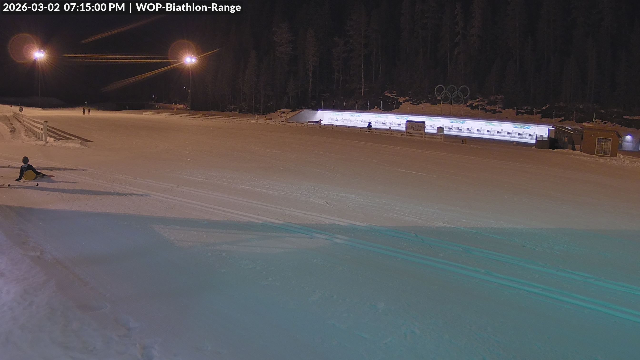 View looking North East to the Olympic Biathlon Range