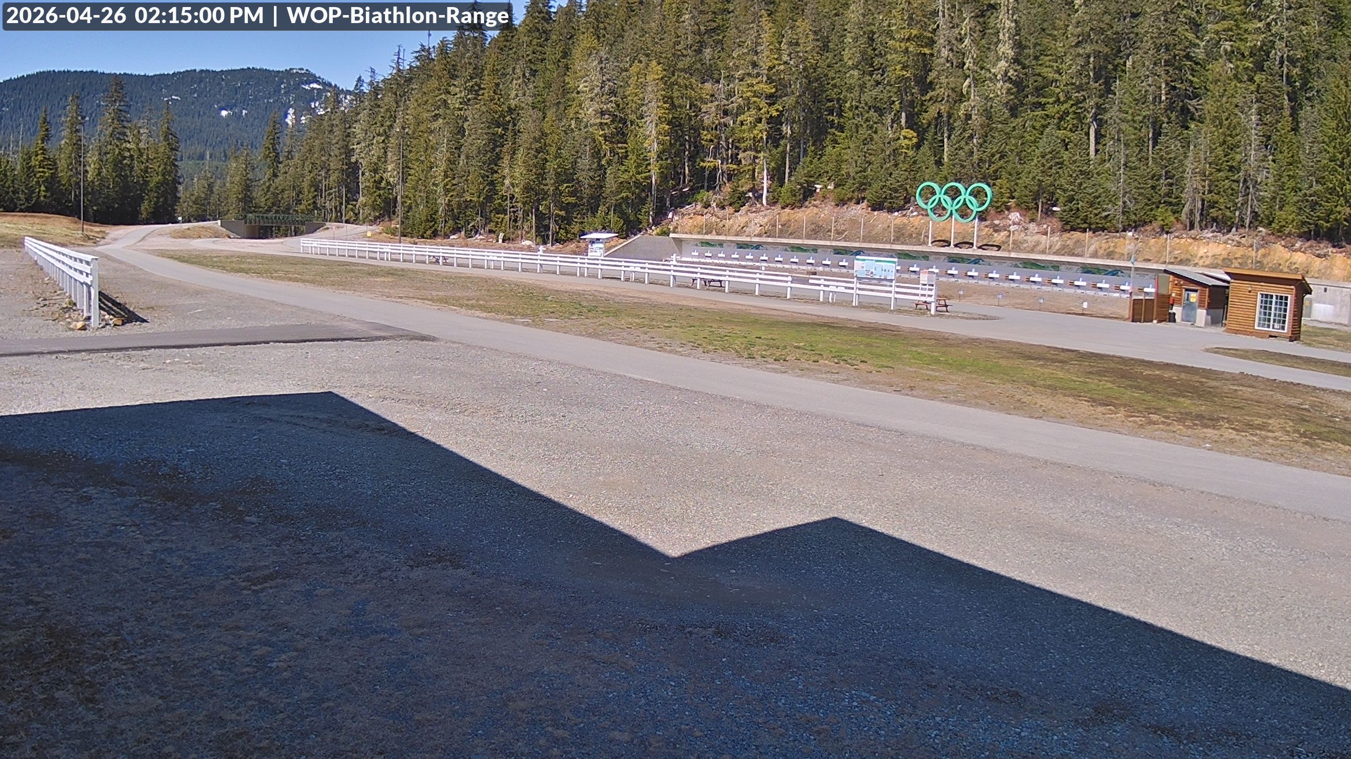 View looking North East to the Olympic Biathlon Range
