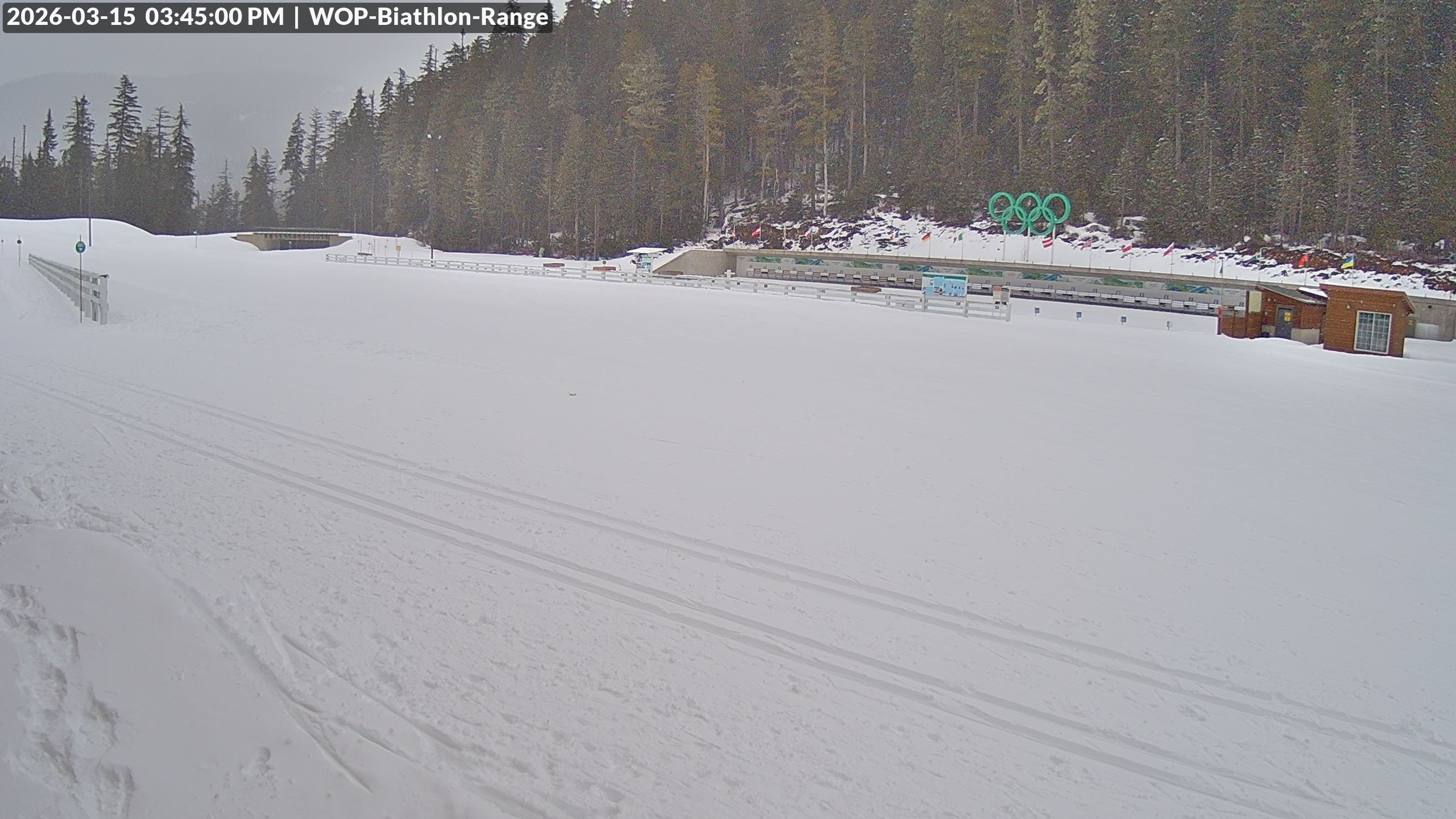 View looking North East to the Olympic Biathlon Range