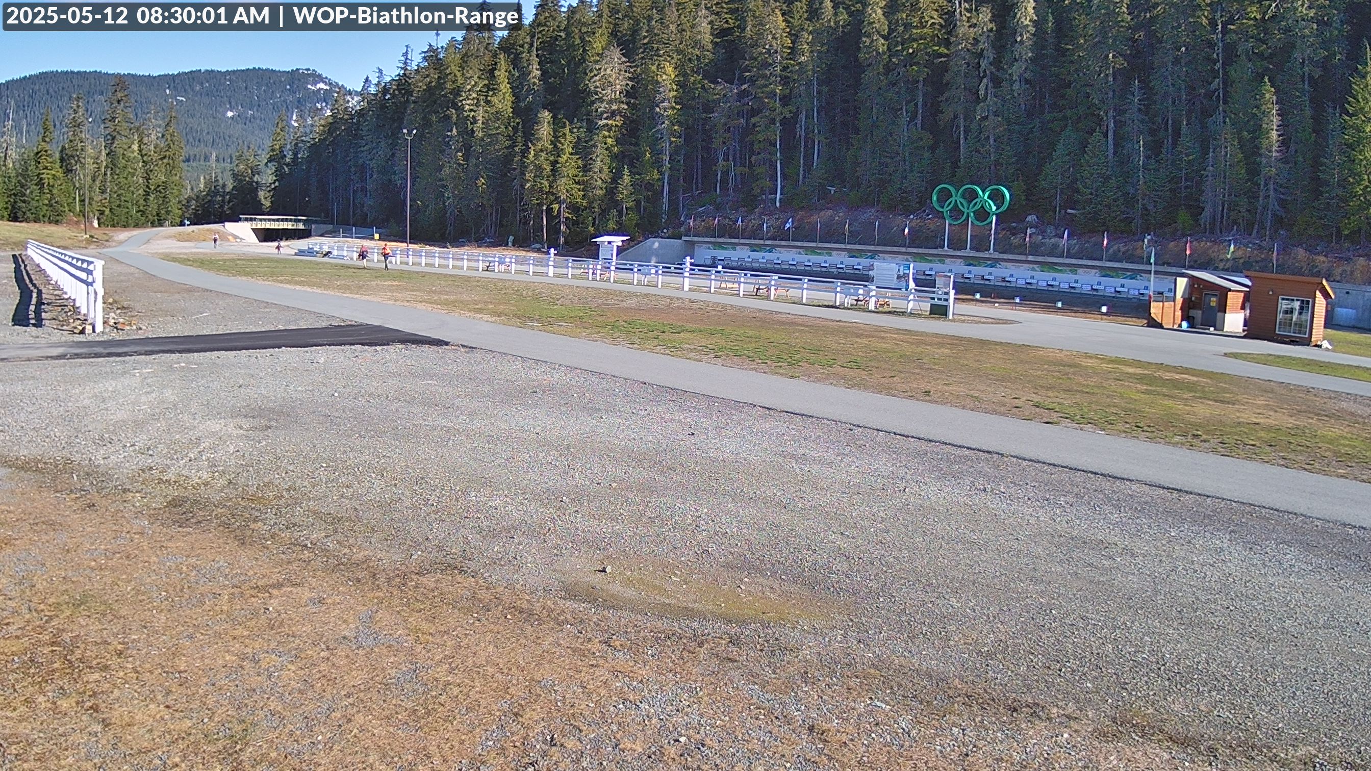 View looking North East to the Olympic Biathlon Range