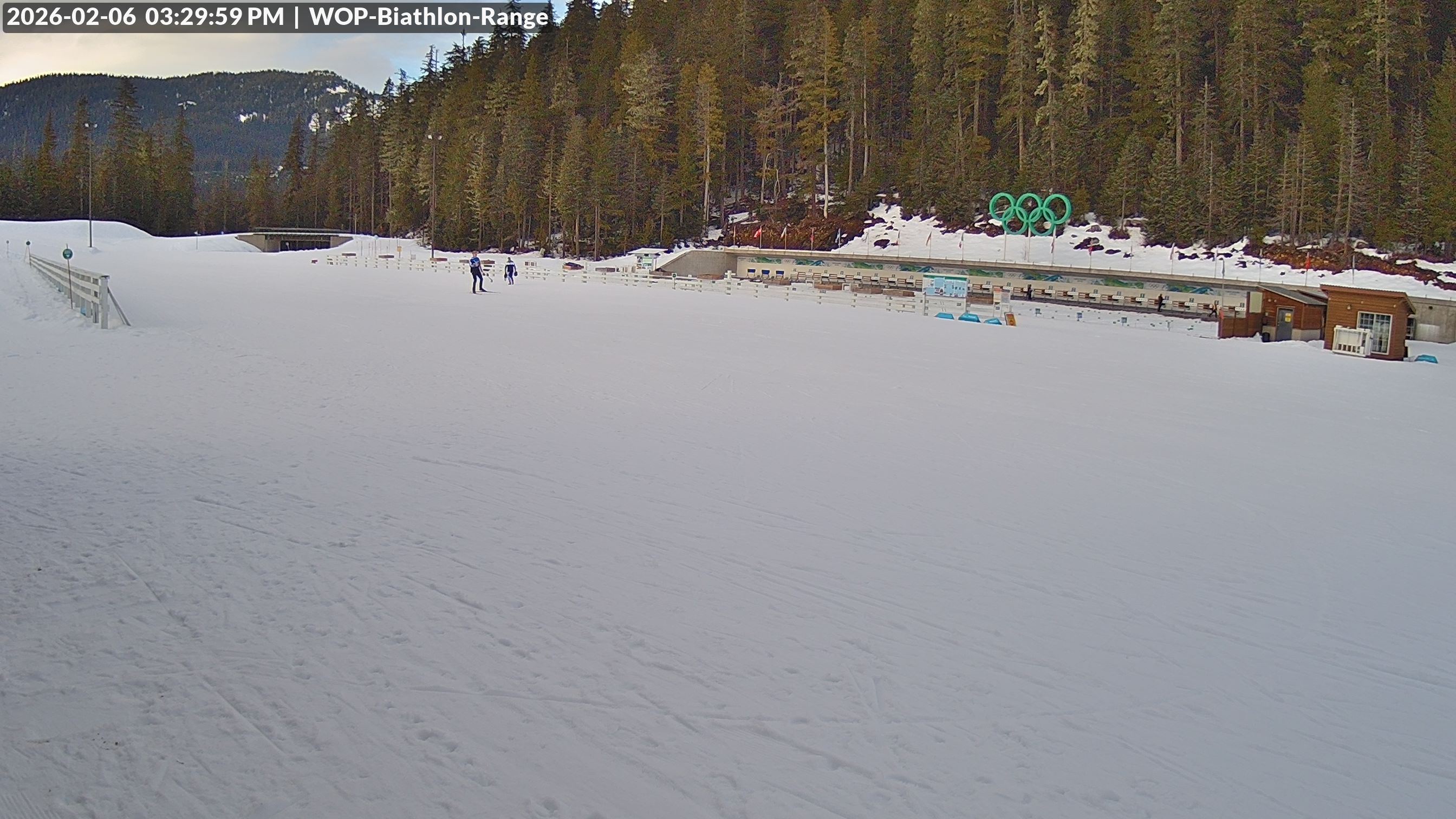 View looking North East to the Olympic Biathlon Range