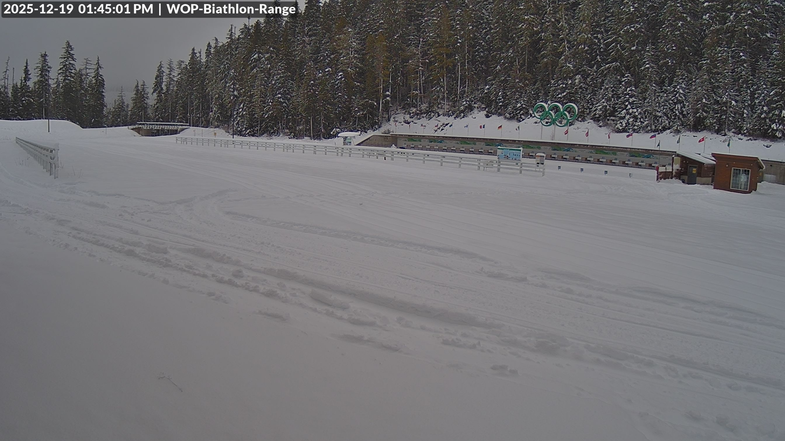 View looking North East to the Olympic Biathlon Range