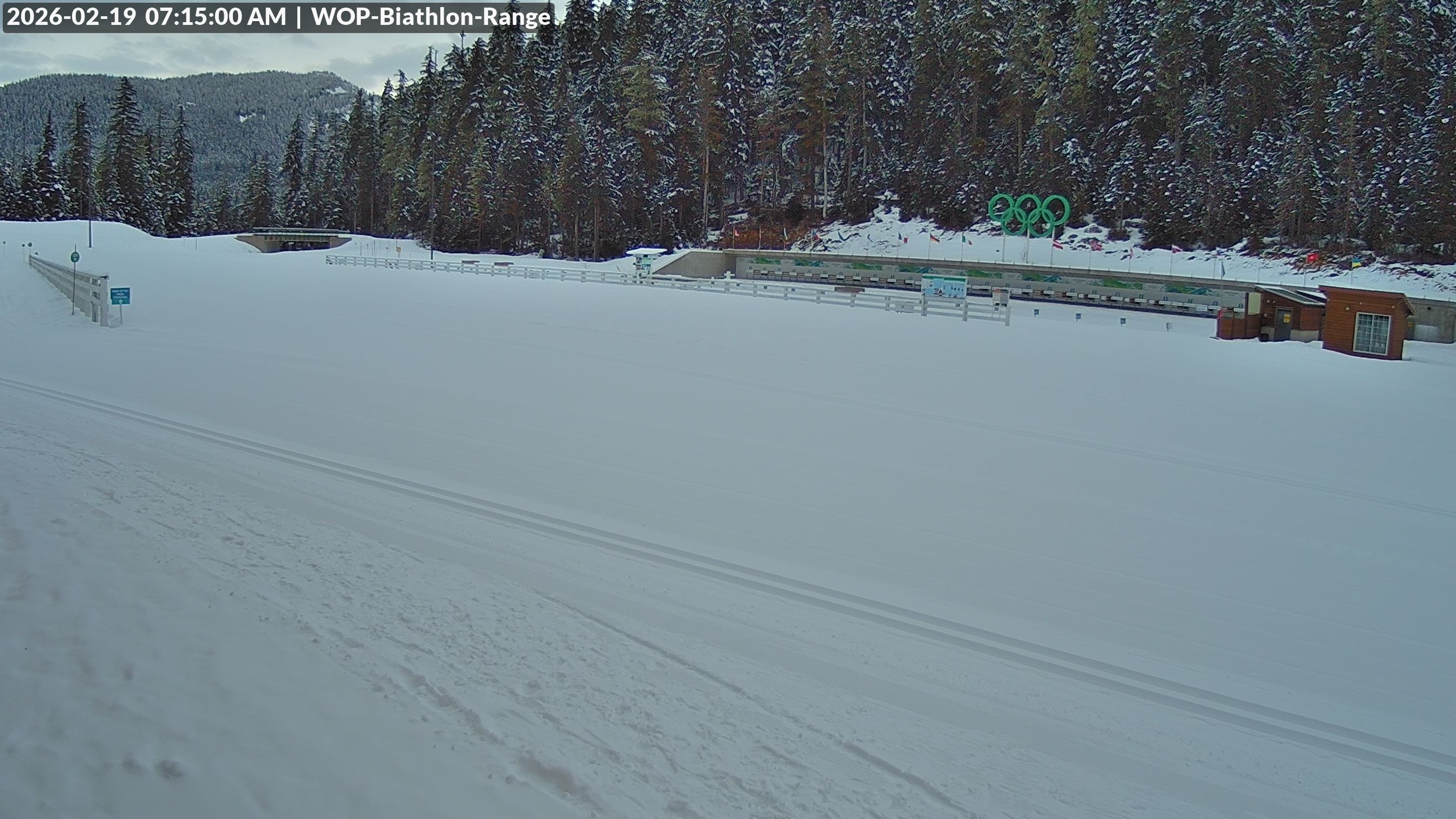 View looking North East to the Olympic Biathlon Range