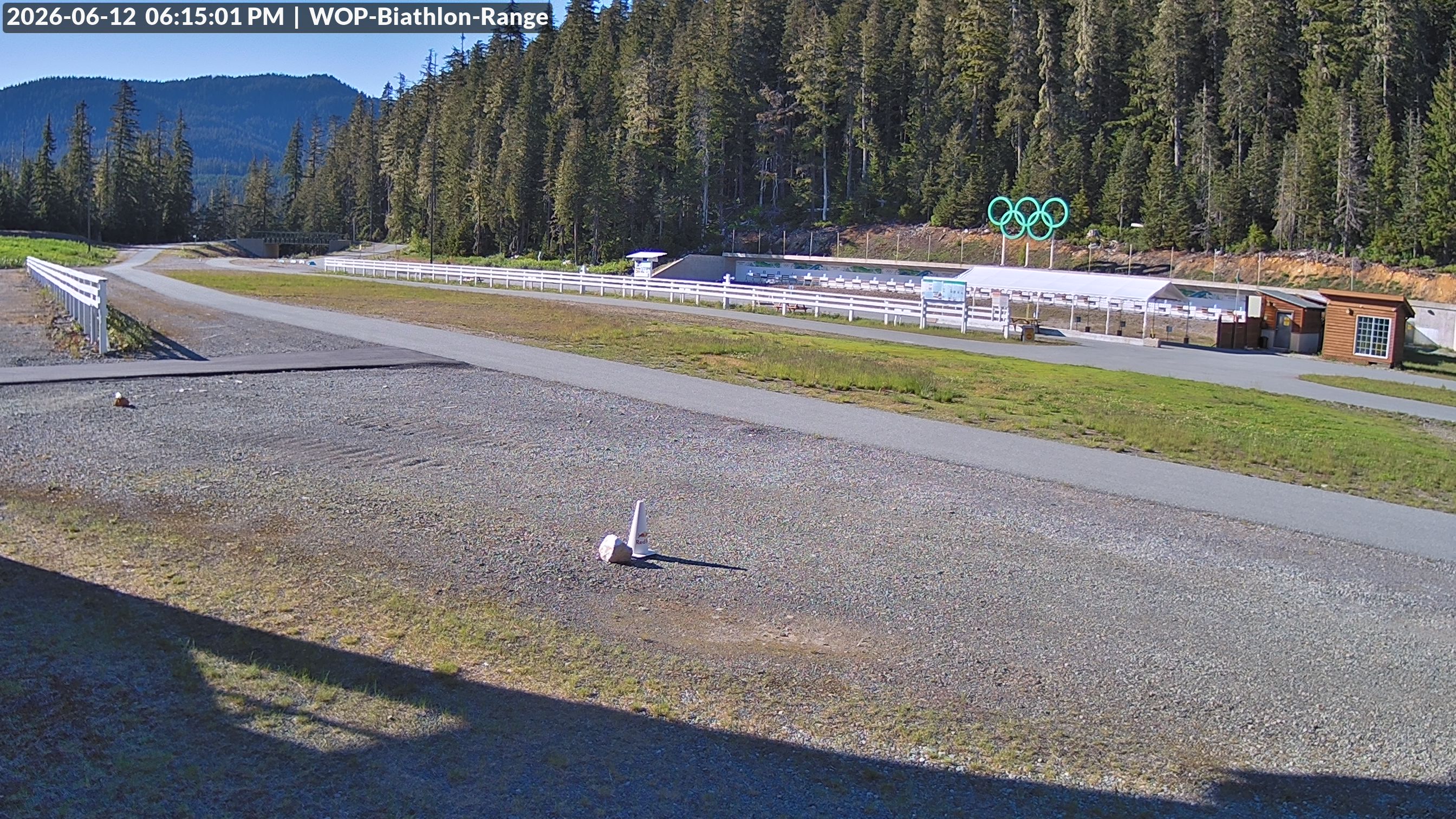 View looking North East to the Olympic Biathlon Range