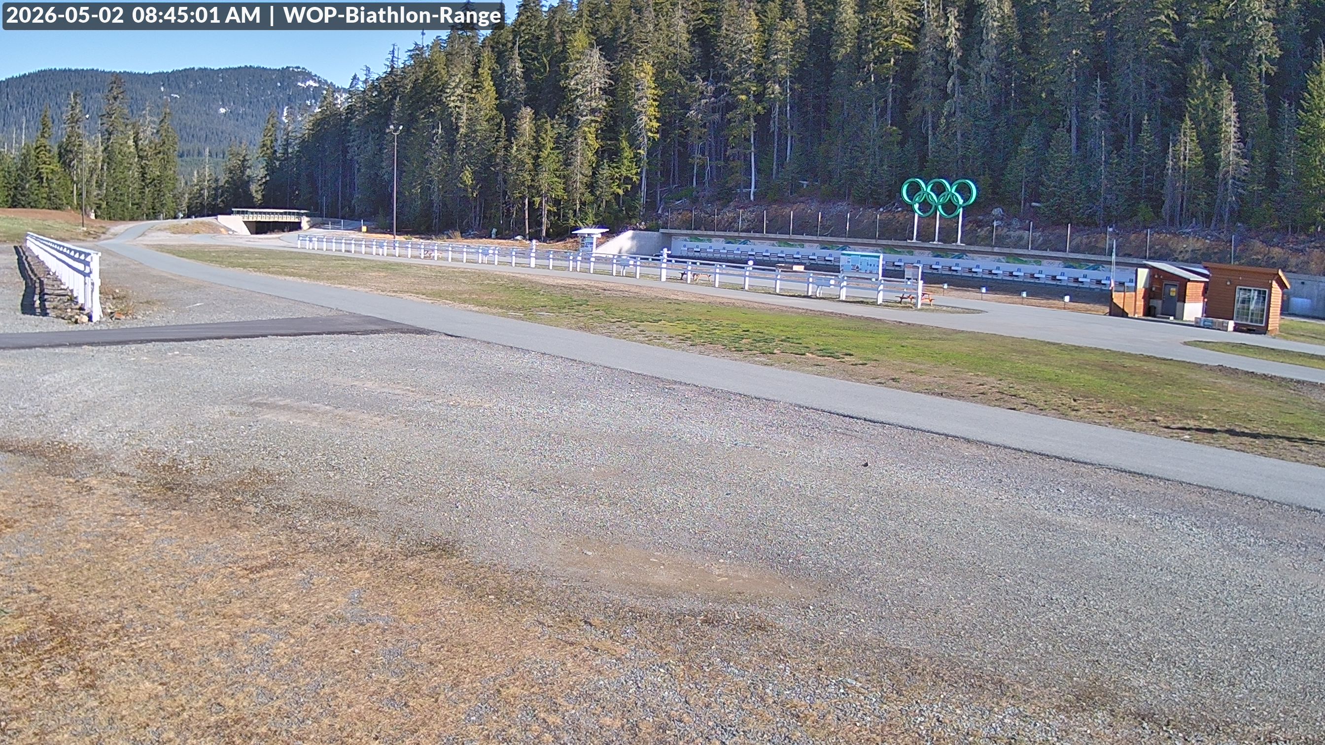 View looking North East to the Olympic Biathlon Range