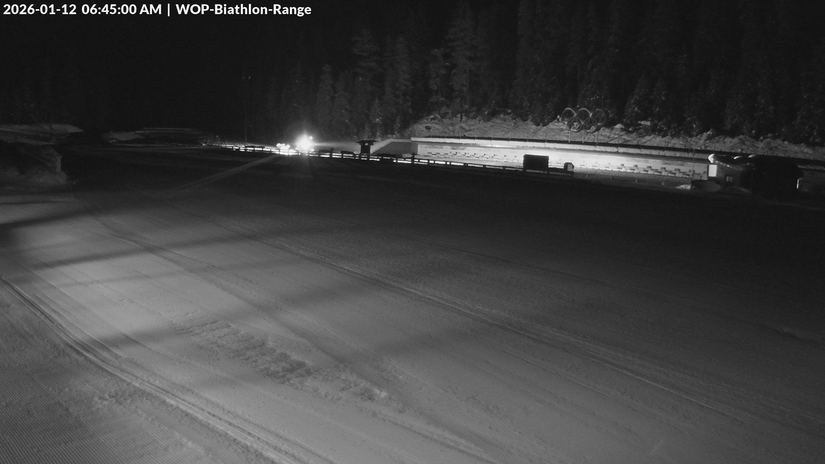 View looking North East to the Olympic Biathlon Range